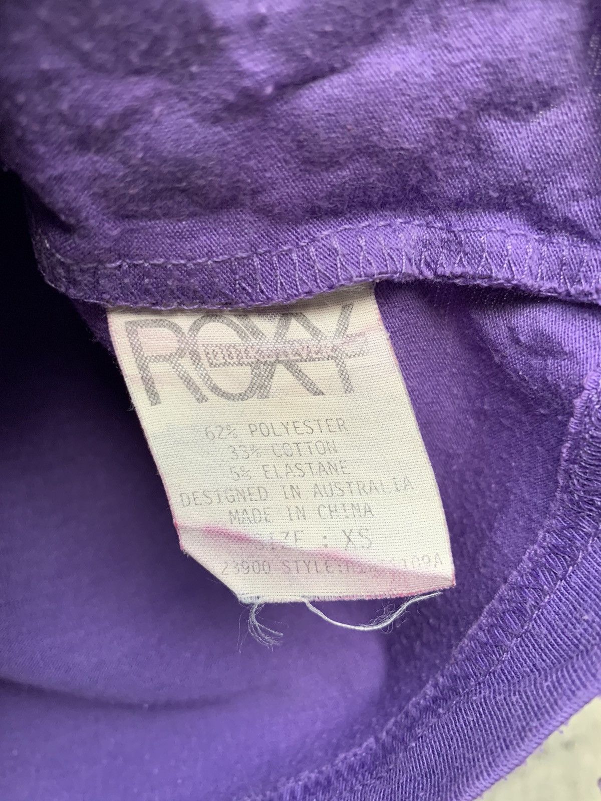 Japanese Brand y2k Roxy Surf Tank Top Purple Size S / US 4 / IT 40 - 7 Thumbnail