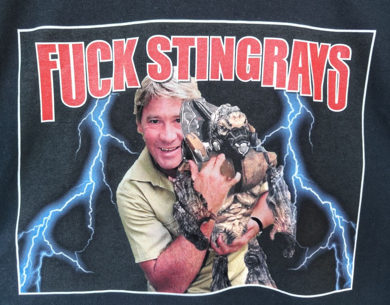 Fuck Art, Make Tees Crocodile Hunter T Size US M / EU 48-50 / 2 - 2 Thumbnail