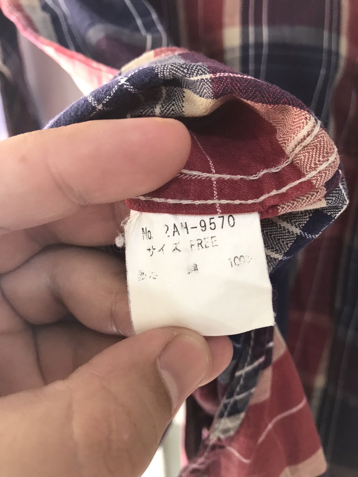Hysteric Glamour × Vintage Vintage Hysteric Glamour Plaid Shirts Size US M / EU 48-50 / 2 - 6 Thumbnail