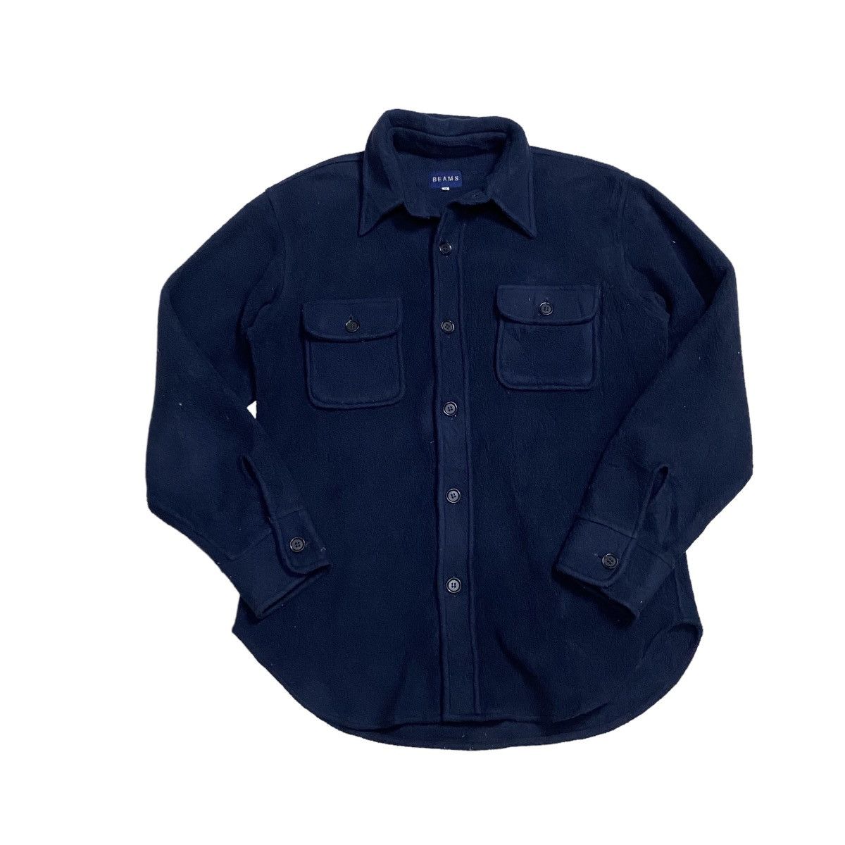 Beams Plus × Japanese Brand × Polartec Beams malden mills polarfleece button up shirt Size US M / EU 48-50 / 2 - 6 Thumbnail