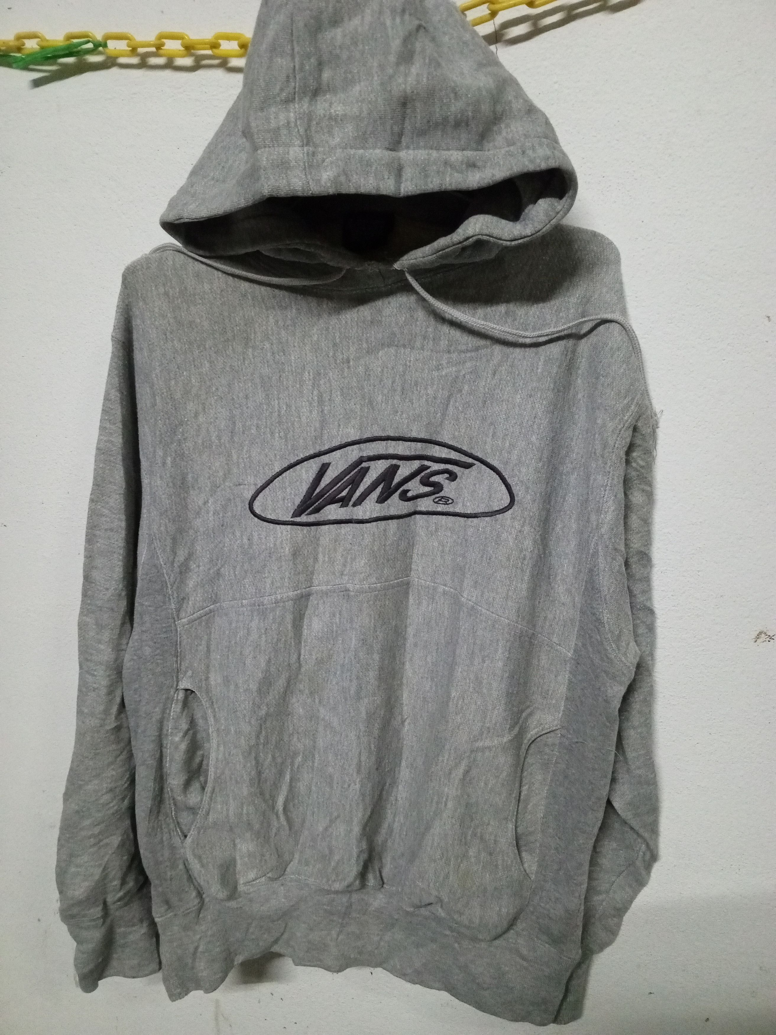 Vans vtg 90s vans hoodie rare Size US M / EU 48-50 / 2 - 1 Thumbnail