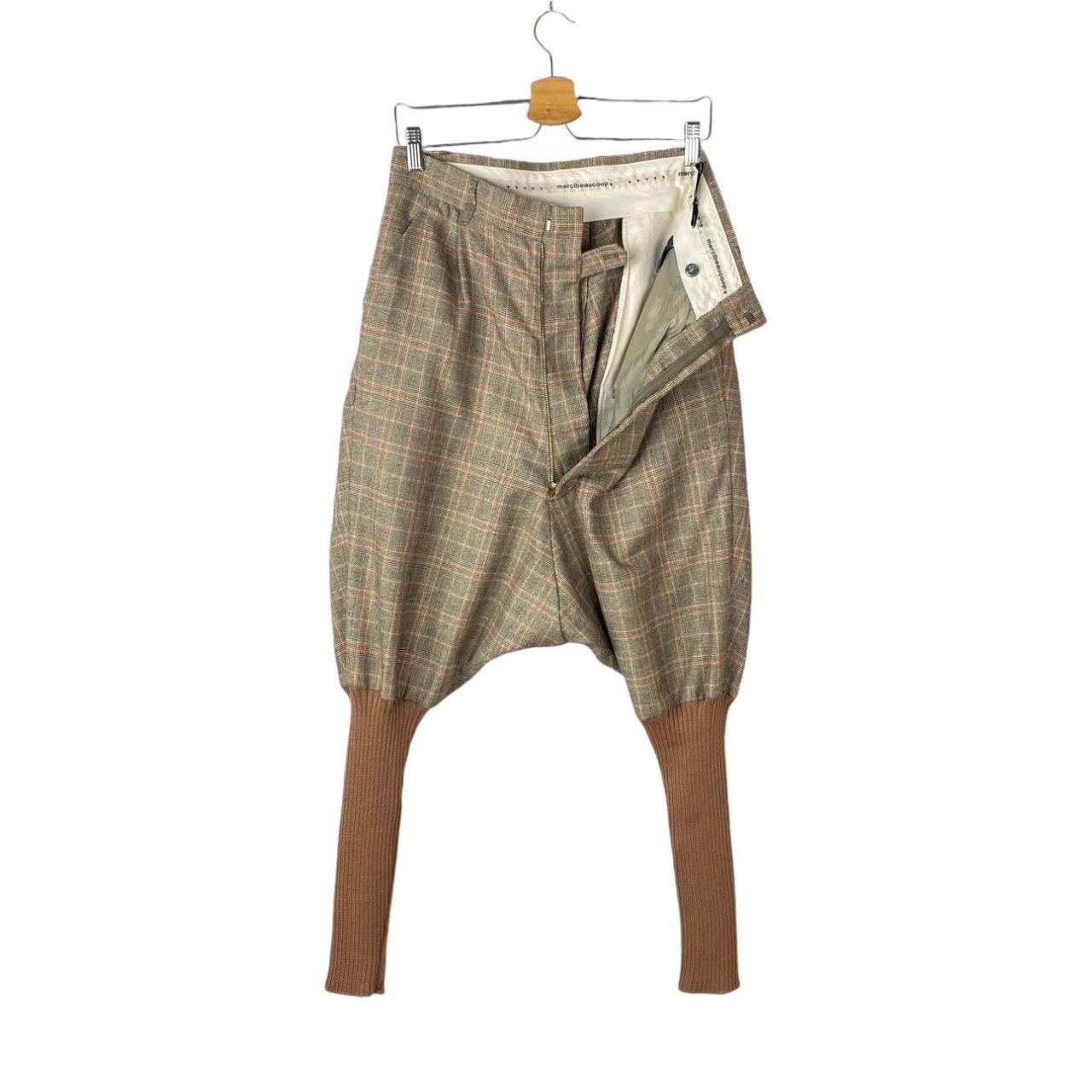 Issey Miyake × mercibeaucoup MERCIBEAUCOUP ISSEY MIYAKE GOTHIC HAREM CROTCH BAGGY PANT Size US 29 - 2 Thumbnail