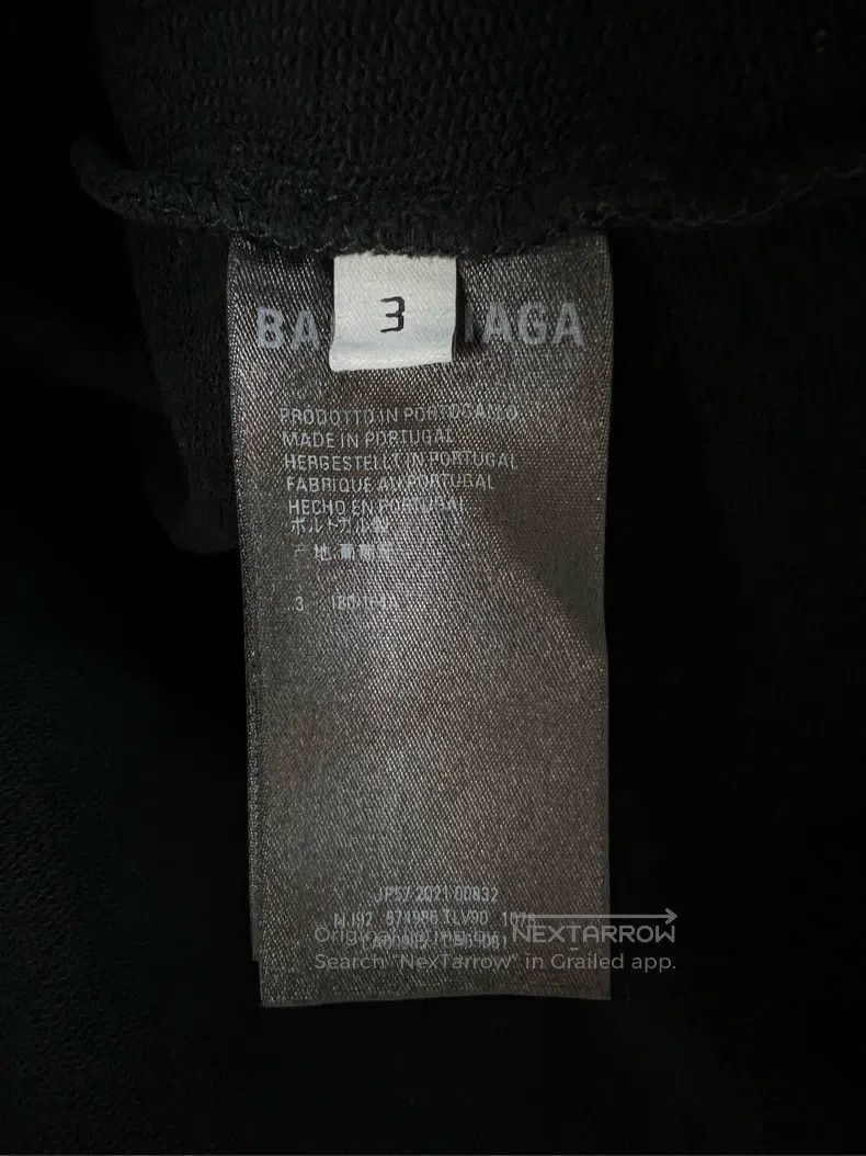 Balenciaga Balenciaga Distressed Scissor Hoodie Size US L / EU 52-54 / 3 - 5 Thumbnail