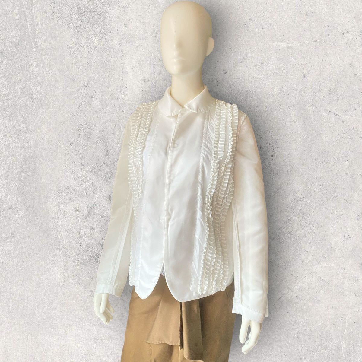 Comme des Garcons Reversible Ruffle Jacket Size S / US 4 / IT 40 - 2 Thumbnail