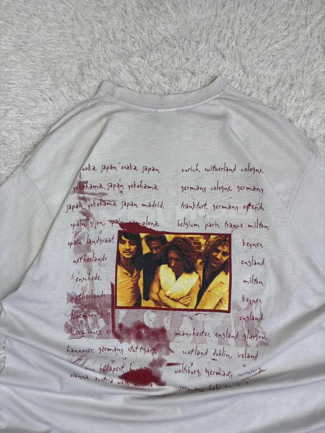 Band Tees × Bon Jovi × Vintage Vintage band tee Bob Jovi 90s Size US XL / EU 56 / 4 - 7 Thumbnail