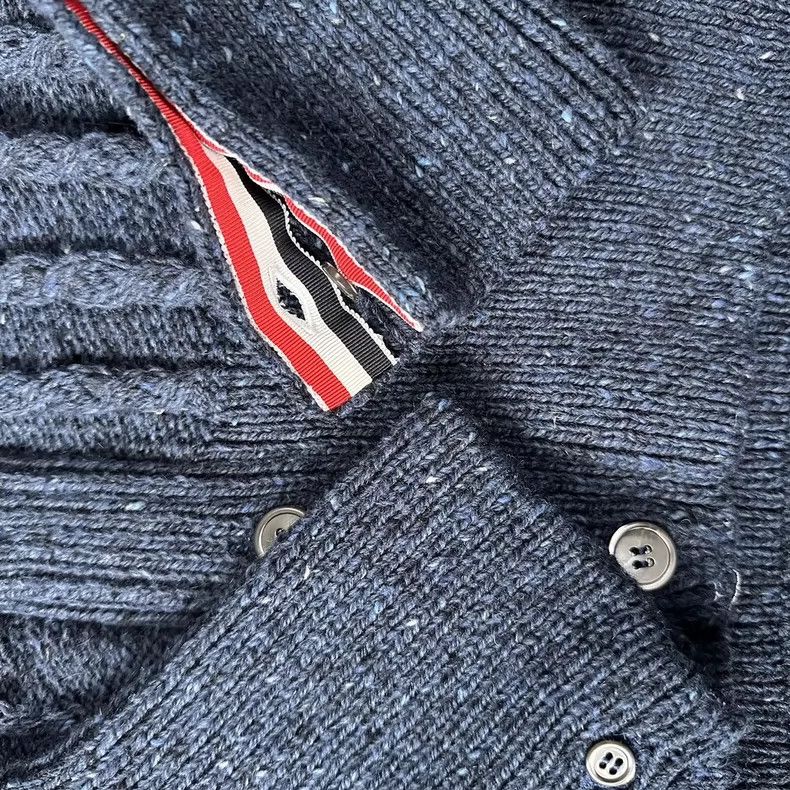 Thom Browne Thom Browne A sweater cardigan Size US XL / EU 56 / 4 - 5 Thumbnail