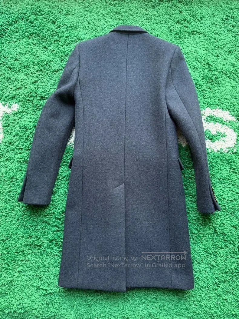 Saint Laurent Paris Saint Laurent Paris Navy Gold Button Coat. Size US XS / EU 42 / 0 - 2 Thumbnail