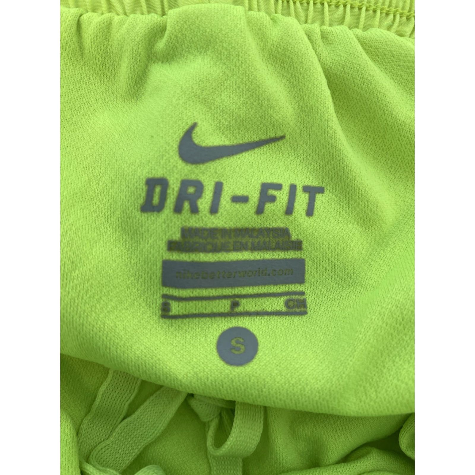 Nike Nike Womens Dri-Fit Running Shorts Adult Medium Neon Yellow Athletic Activewear Performance Running Womens Size 32" / US 10 / IT 46 - 8 Thumbnail