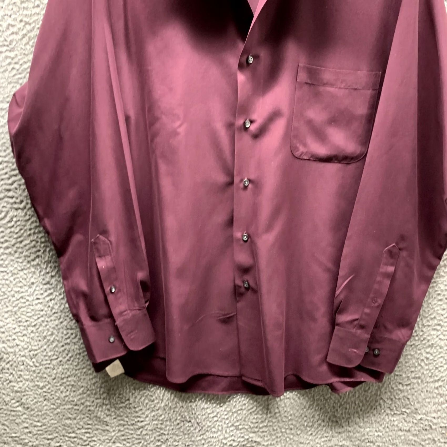 Vintage Cezani Shirt XL Red Hawaiian Mens Short/Long Sleeve Button-Up Collared Poly Lightweight Pockets Summer Beach Casual Business Party/Cocktail Size US XL / EU 56 / 4 - 3 Thumbnail