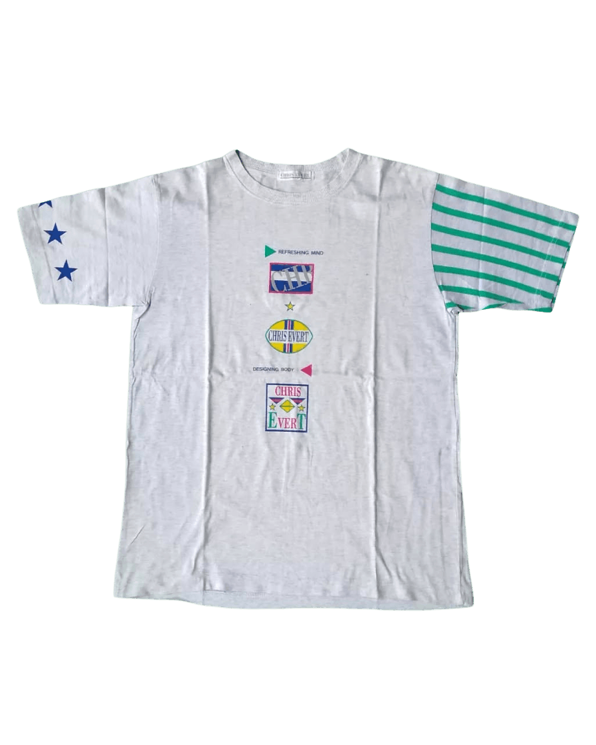 Japanese Brand × Vintage Vintage Chris Evert Tennis Art Tees Size US L / EU 52-54 / 3 - 1 Thumbnail