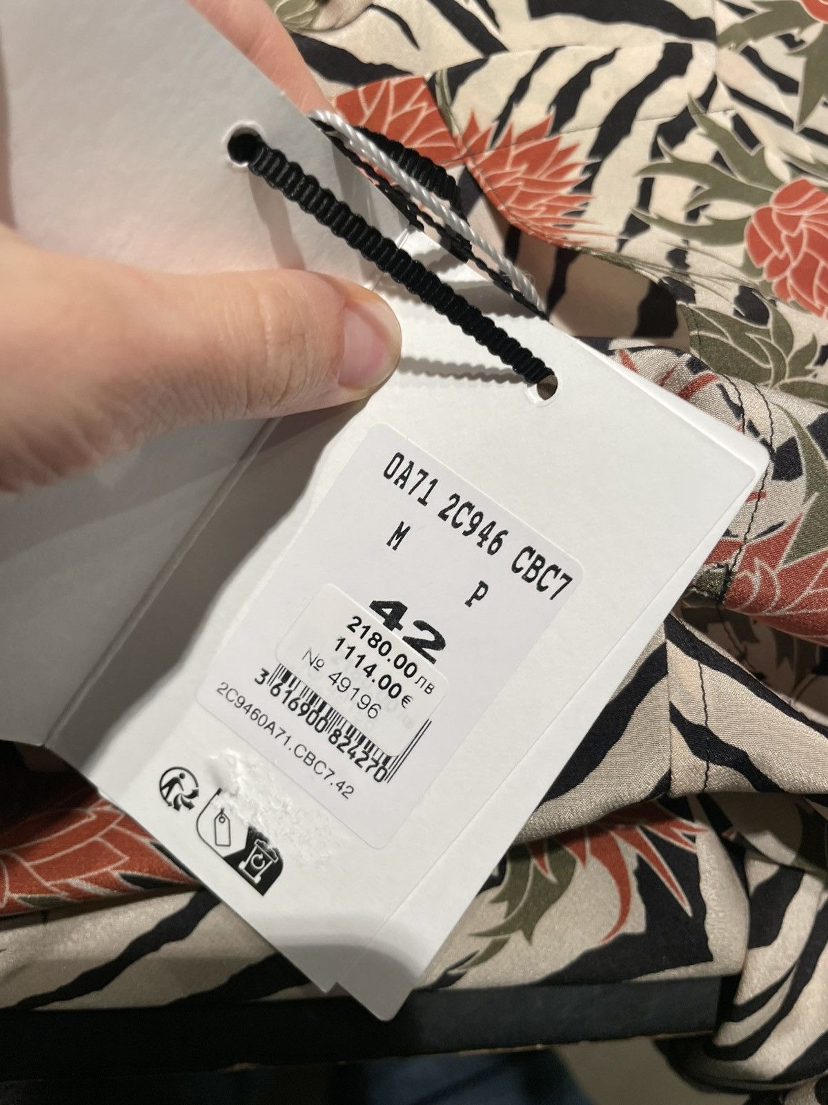 Celine hawaiian shirt in printed crêpe de chine Size US XL / EU 56 / 4 - 4 Thumbnail