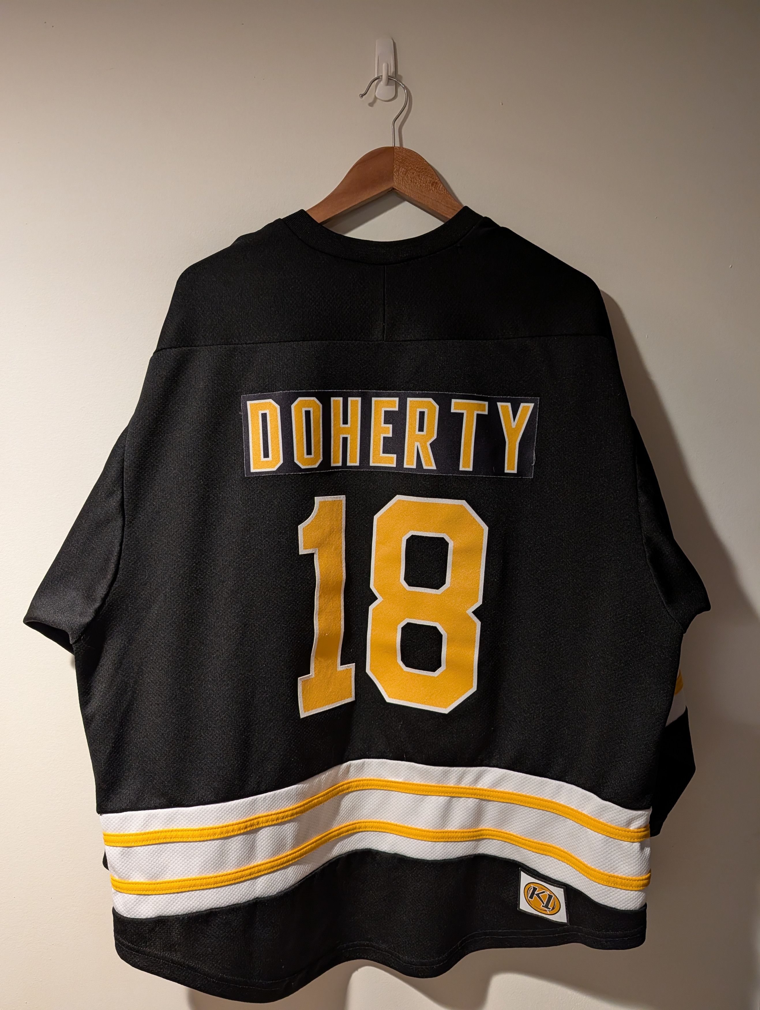 NHL Vintage Y2K San Jose Shark Unlimited Doherty NHL Jersey Size US L / EU 52-54 / 3 - 8 Thumbnail