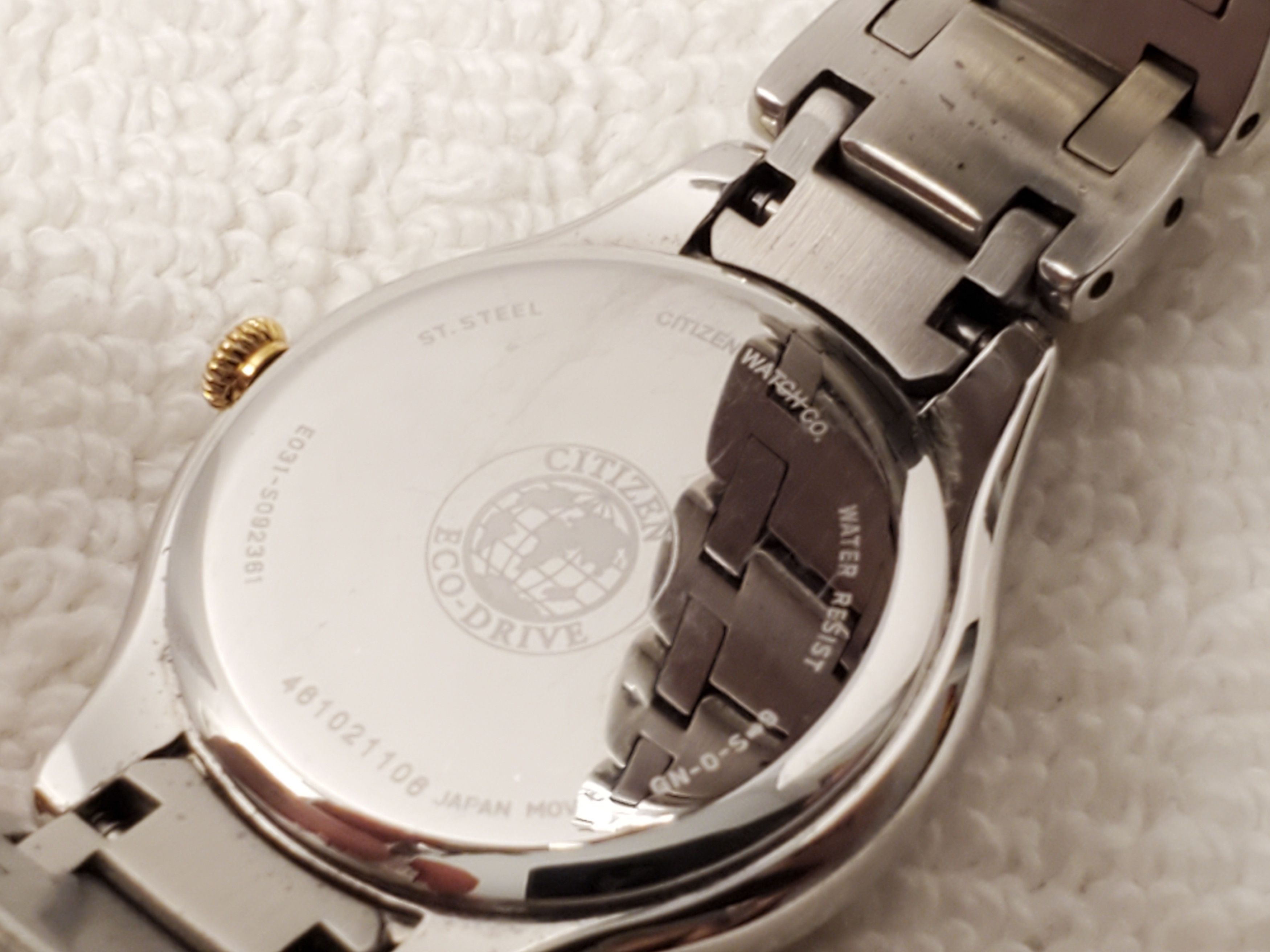 Citizen Vintage Citizen Eco Drive Women's MOP Dial St Steel Watch Size ONE SIZE - 8 Thumbnail