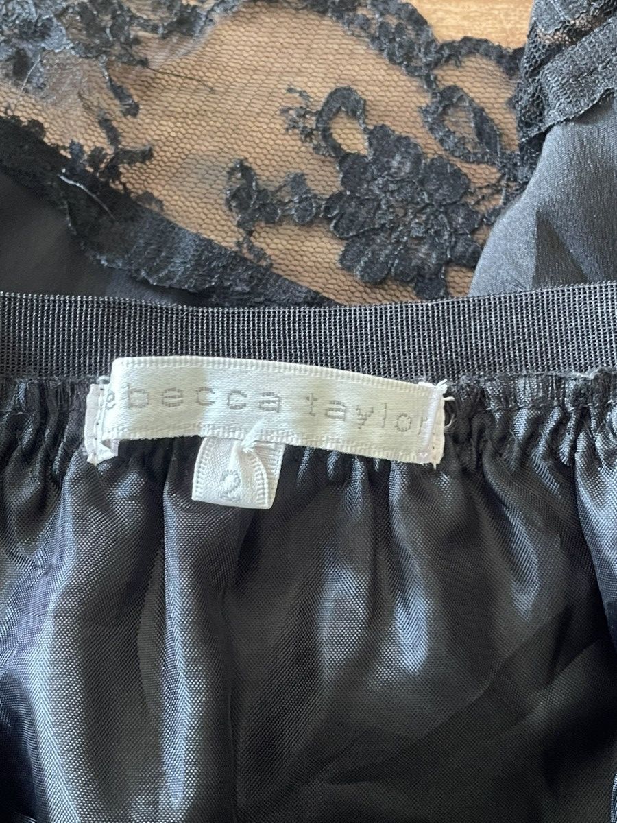 Rebecca Taylor Rebecca Taylor Pleated Black Skirt Size 26" / US 2 / IT 38 - 4 Thumbnail