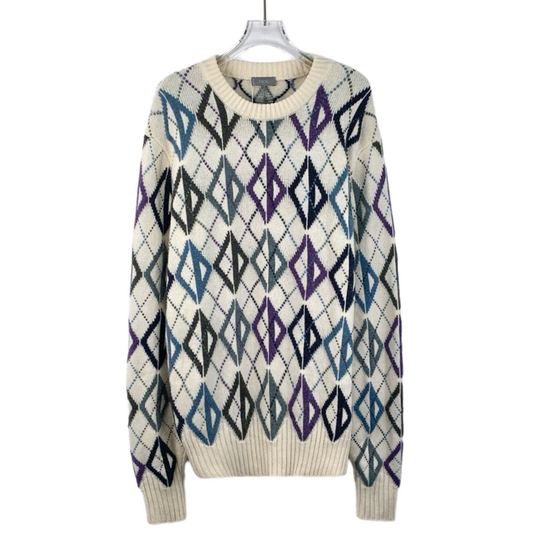Dior Colorblock Wool Knit Sweater (M)