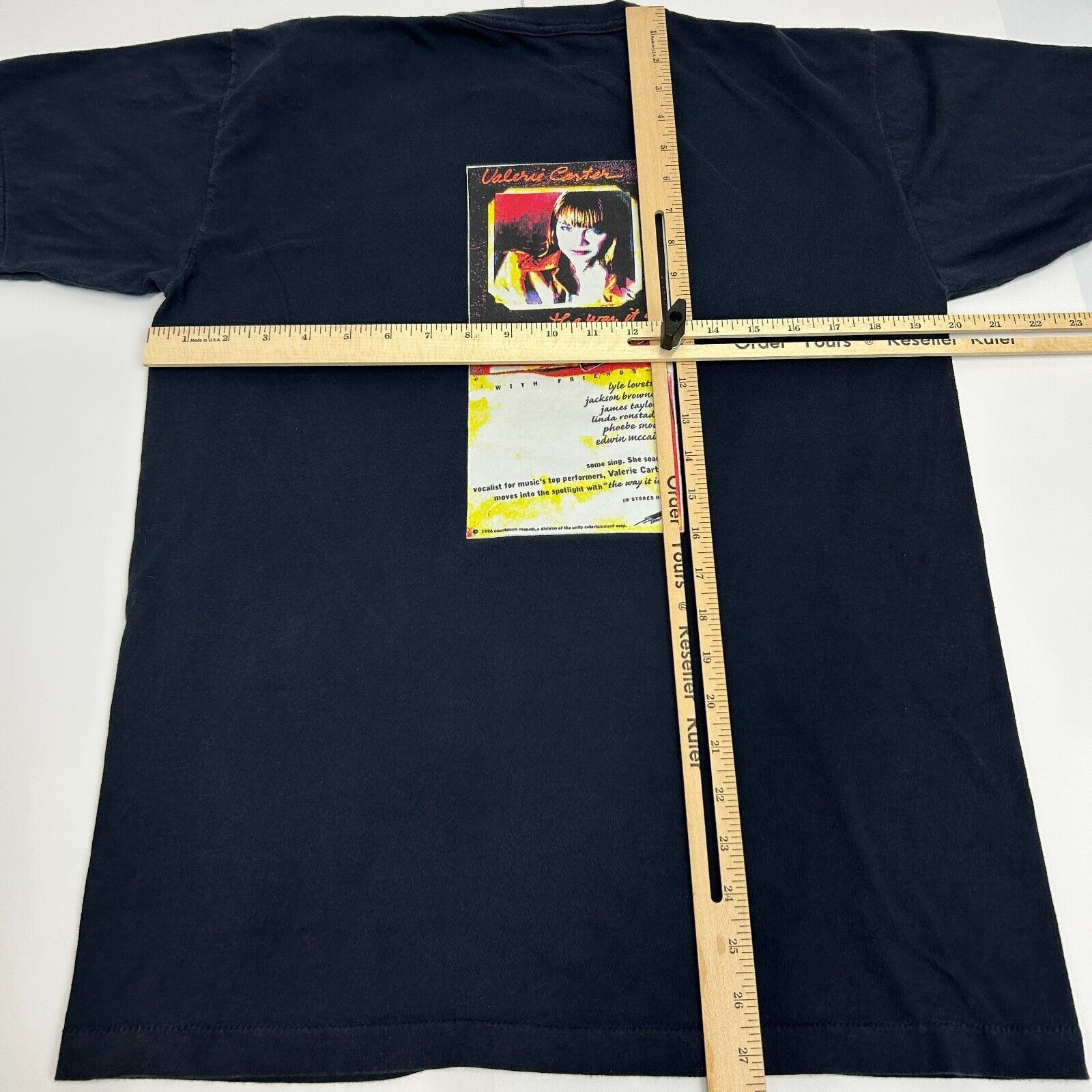Vintage Vintage 90s Valerie Carter The Way It Is T Shirt Folk Medium Size US M / EU 48-50 / 2 - 10 Thumbnail