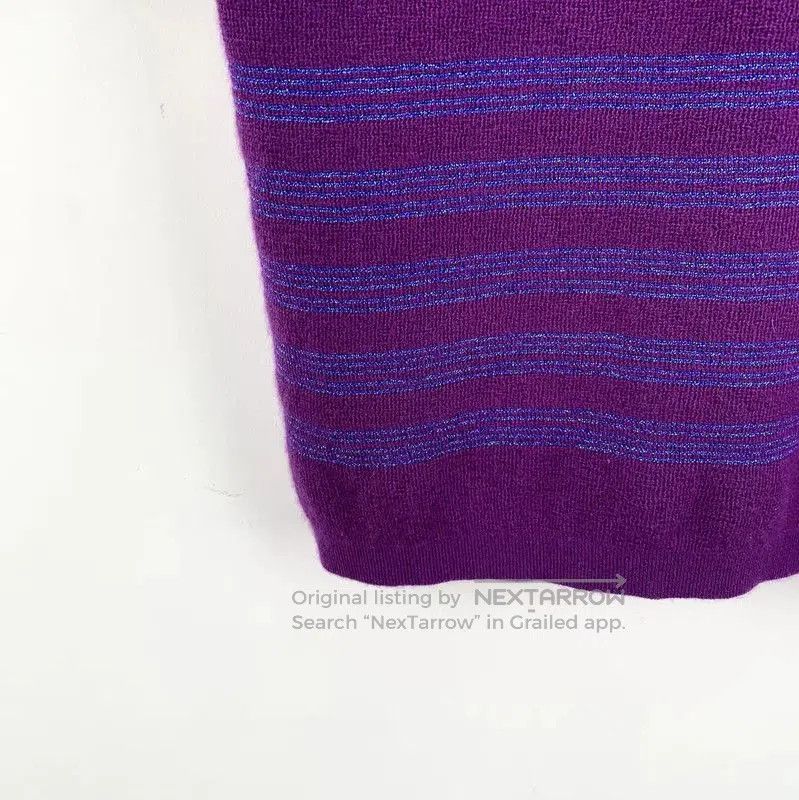 Chanel Chanel Purple Cashmere Women’s T-Shirt . Size S / US 4 / IT 40 - 5 Thumbnail