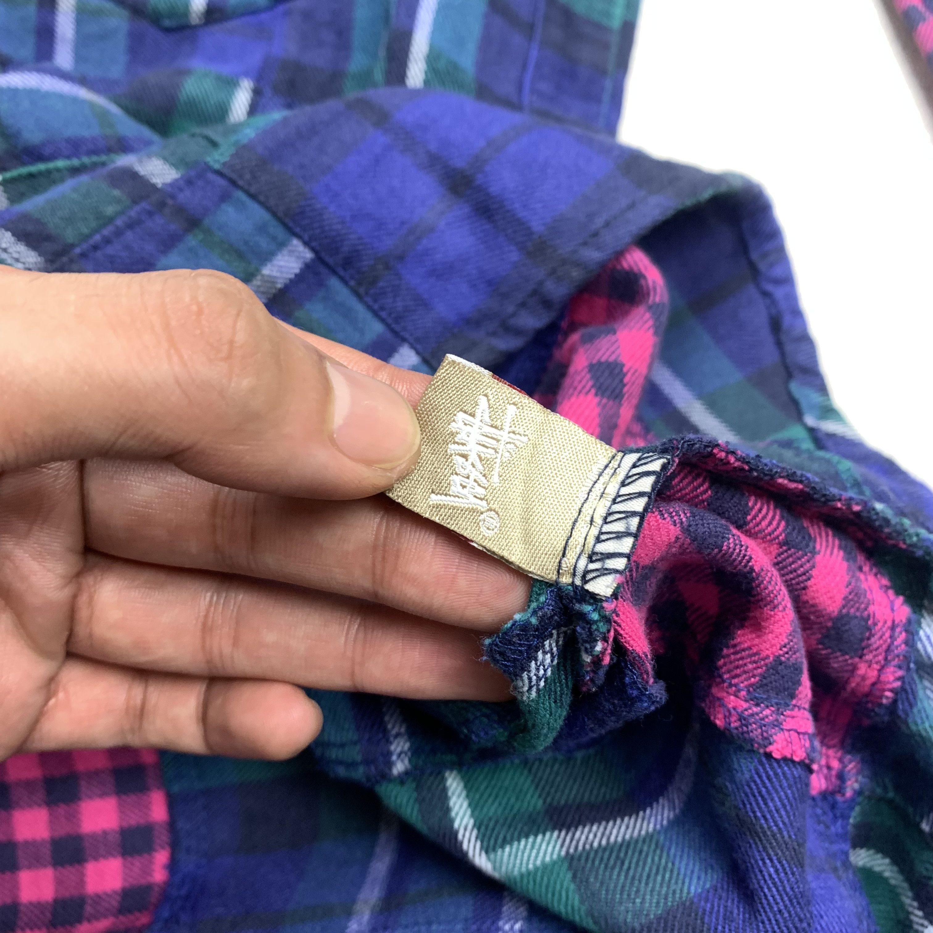 Stussy Stussy Patch Work Shirt Size US S / EU 44-46 / 1 - 6 Thumbnail