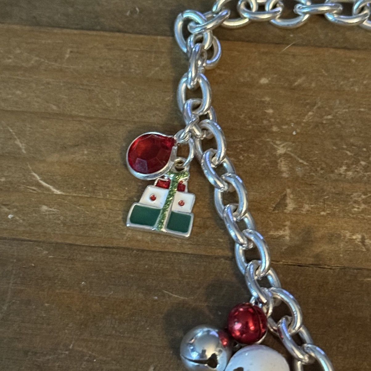 Other Silver tone Christmas charm necklace Size ONE SIZE - 5 Thumbnail