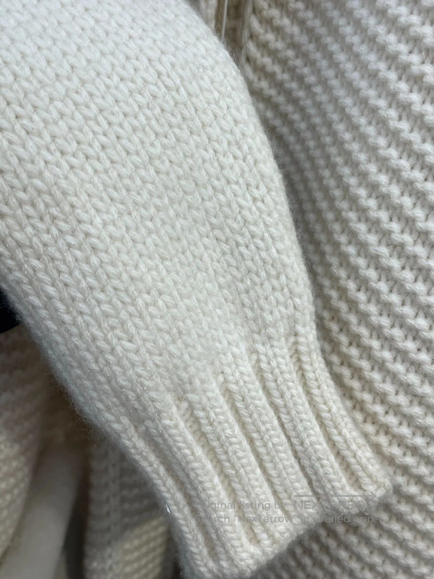 Loro Piana Loropiana Shearling Cashmere Knit Coat. Size S / US 4 / IT 40 - 6 Thumbnail
