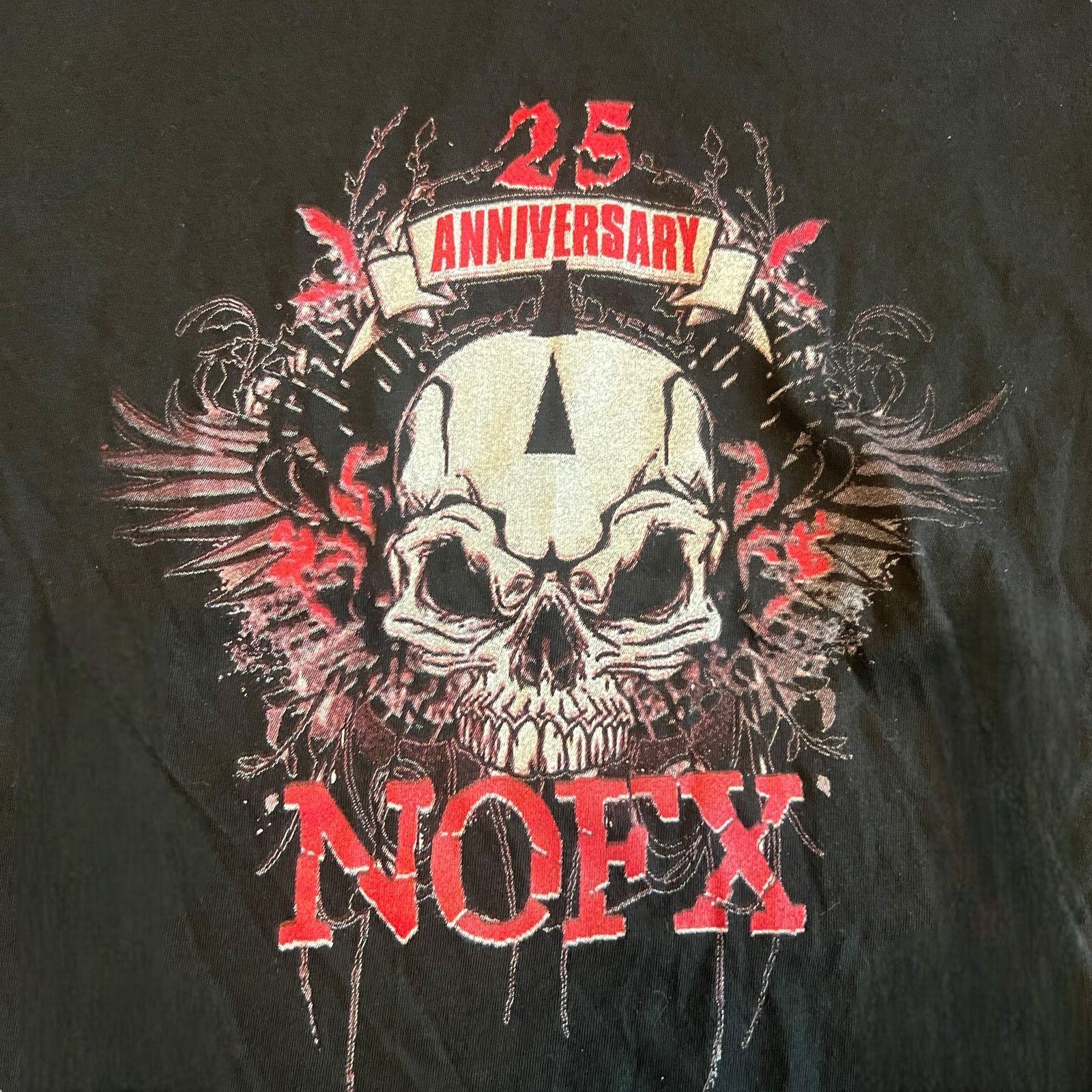 Band Tees NOFX Band - Black 25th Anniversary T-Shirt Size S Size US S / EU 44-46 / 1 - 2 Thumbnail