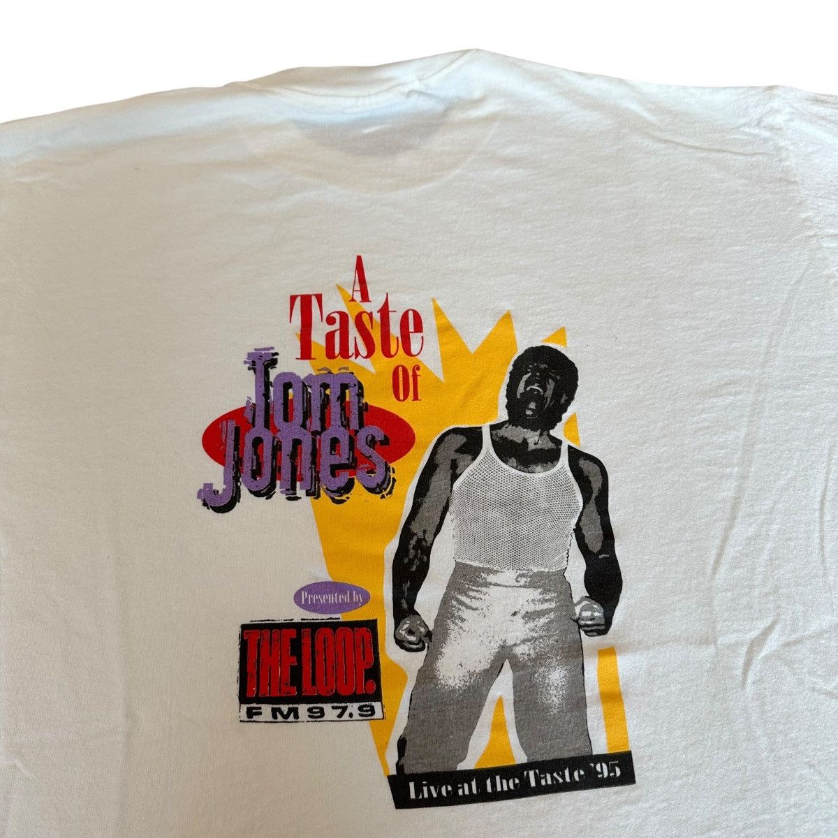 All Sport × Vintage Vintage 1995 Tom Jones the Loop 97.5 radio station shirt Size US XL / EU 56 / 4 - 6 Thumbnail