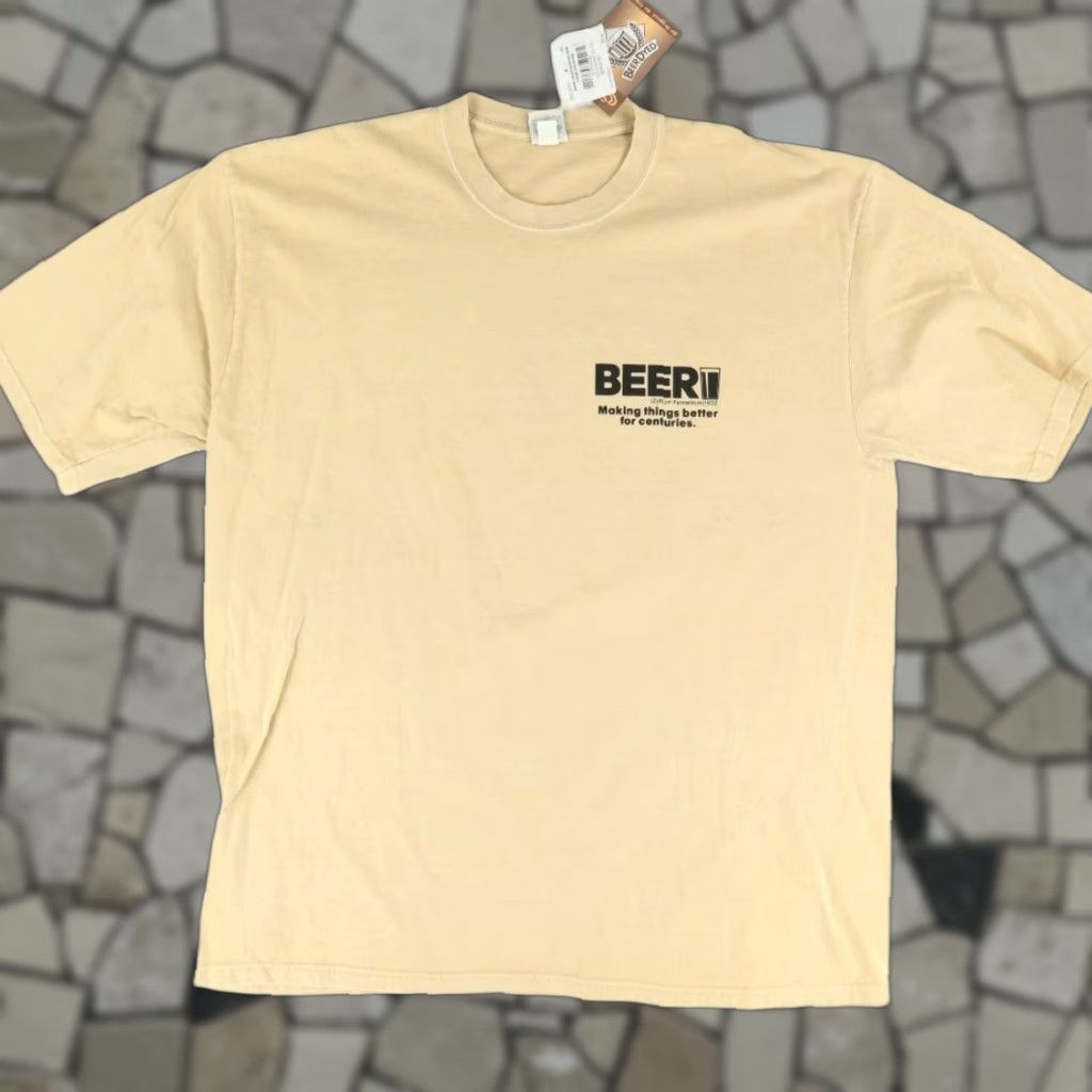 Vintage VINTAGE Cozy Shirts Shirt Men 2XL Tan Beer Dyed Solid T-Shirt VTG Size US XXL / EU 58 / 5 - 1 Thumbnail