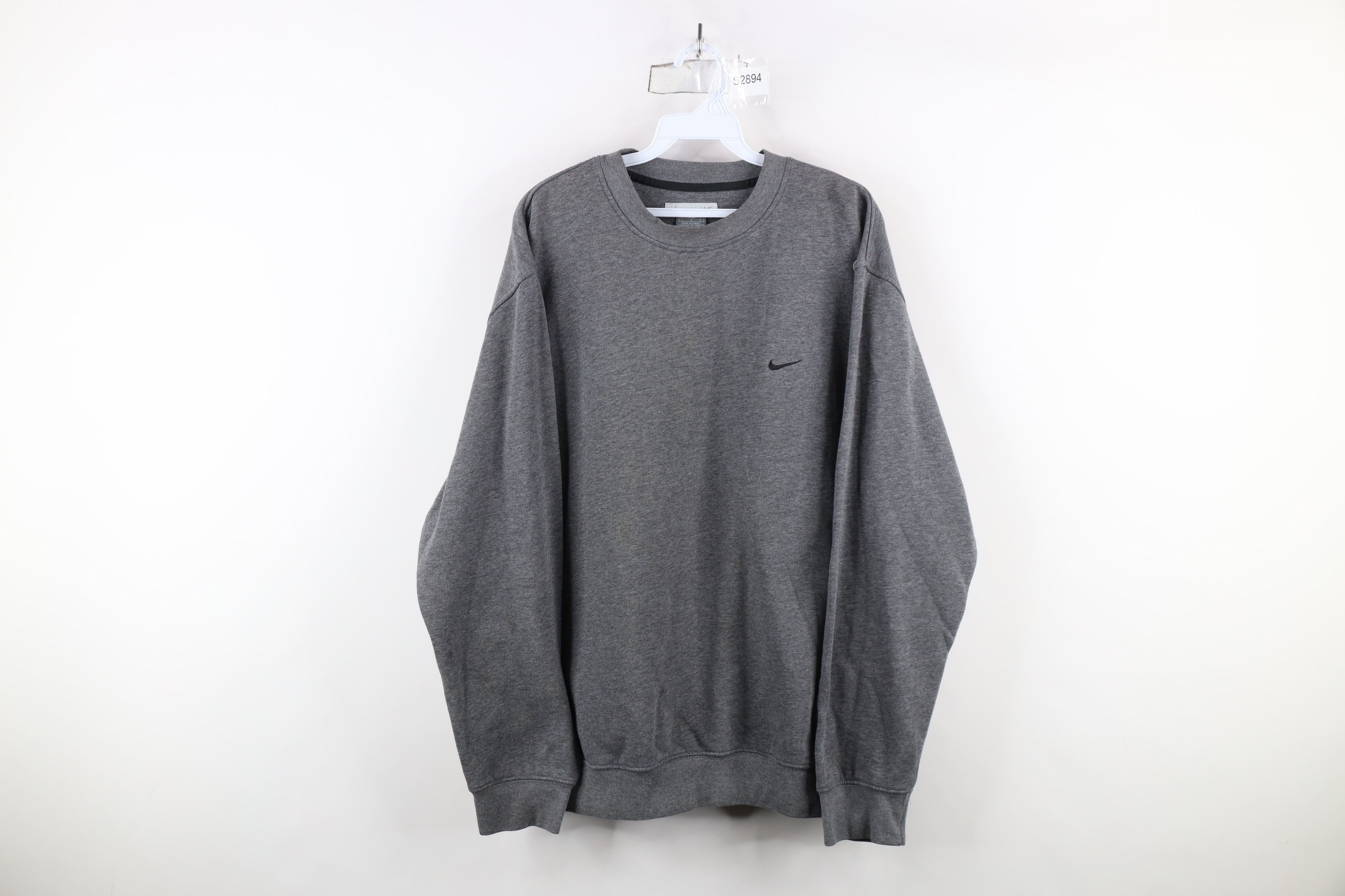 Vintage 90s Y2K Nike Scott Mini Swoosh Crewneck Sweatshirt