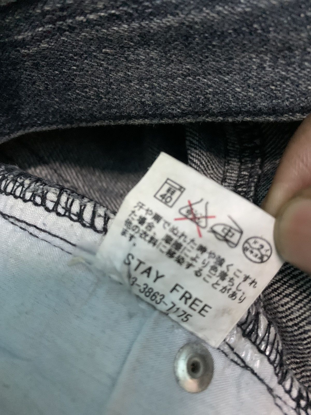 Le Grande Bleu (L.G.B.) Seditionaries Punk Sex Pot Revenge Denim Size US 32 / EU 48 - 8 Thumbnail
