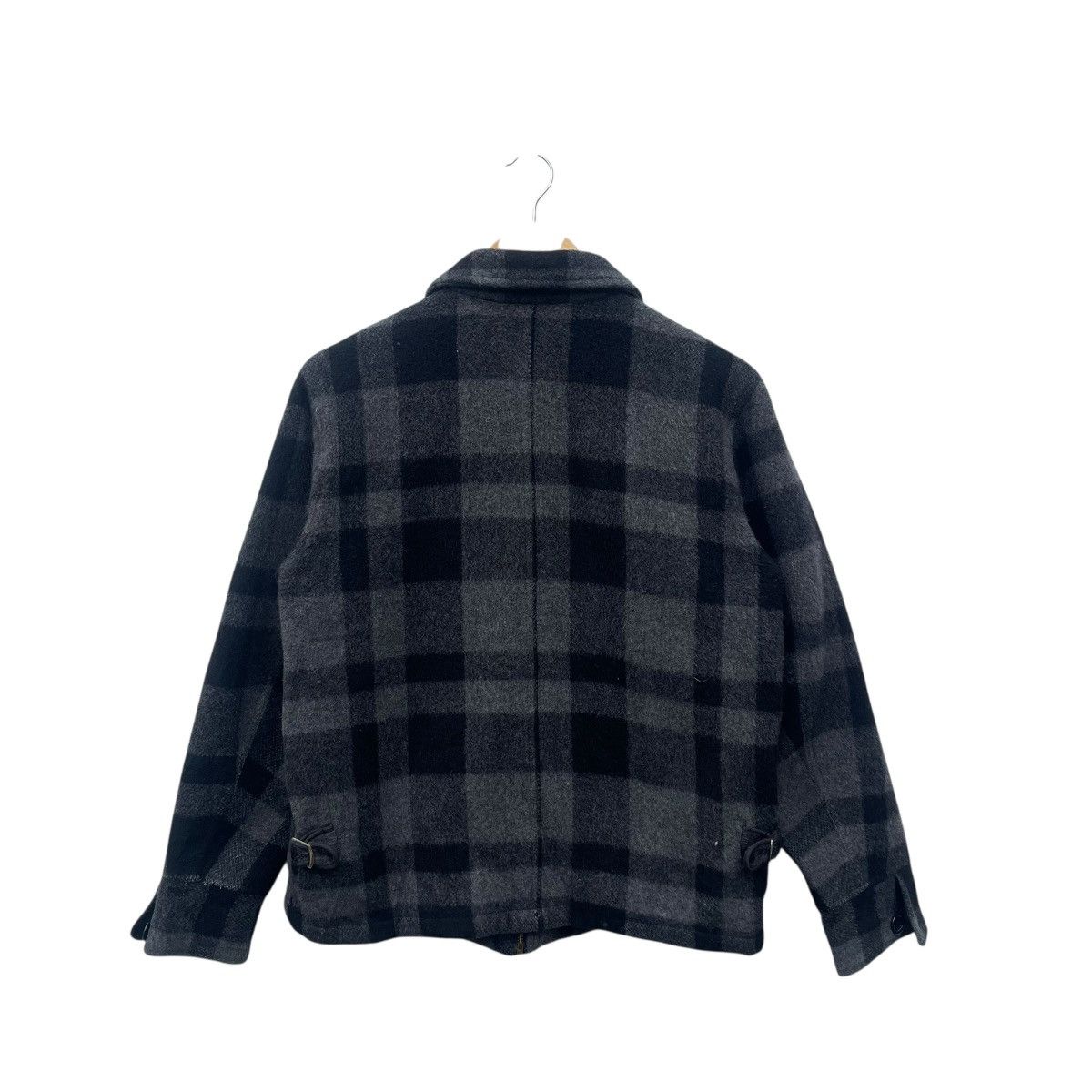 Flannel × Vintage 💥Cotie Production Checked Jacket Shadow Plaid Size US M / EU 48-50 / 2 - 2 Thumbnail