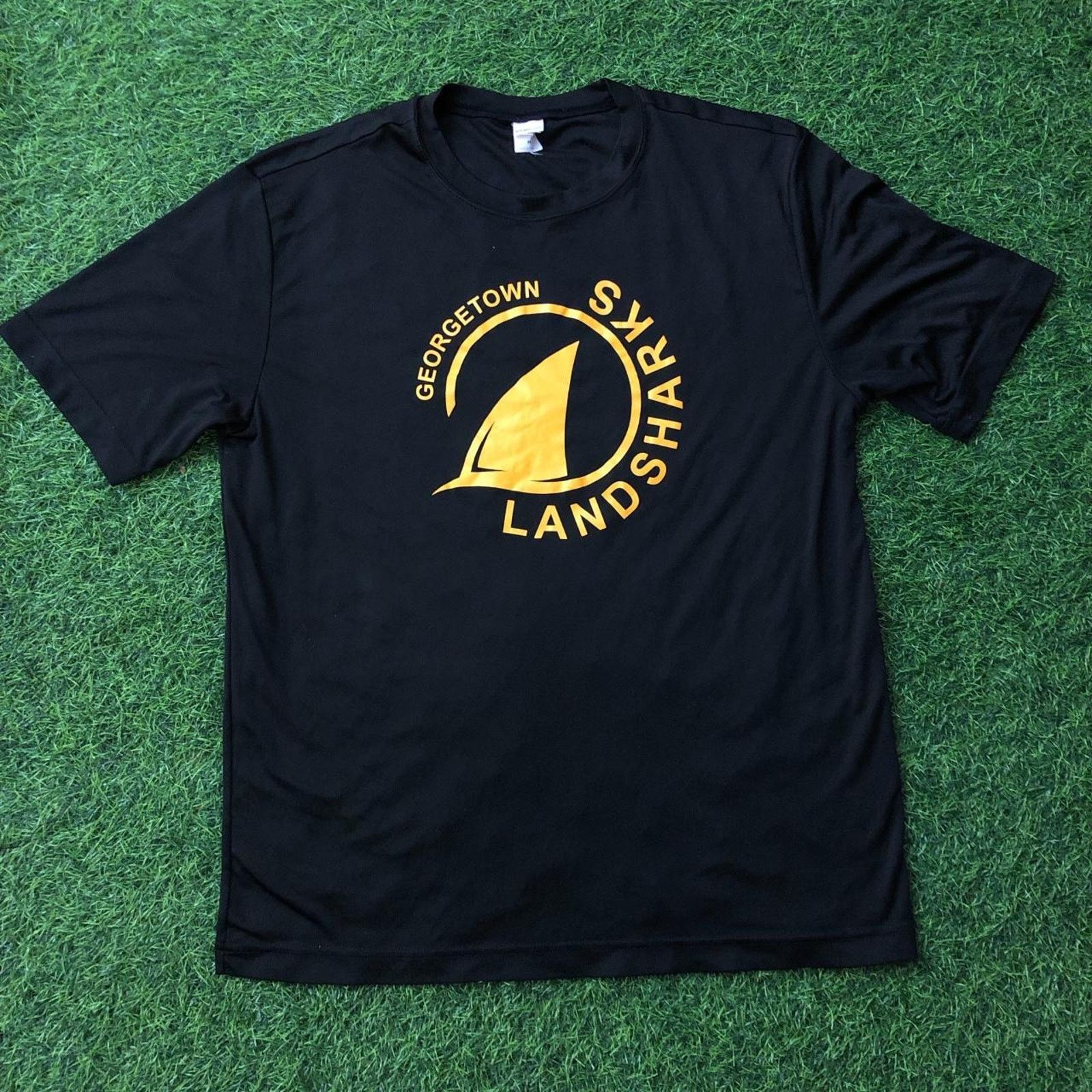 Other Georgetown, Texas ‘Land Sharks’ Motivational Graphic Tee Size US M / EU 48-50 / 2 - 1 Thumbnail