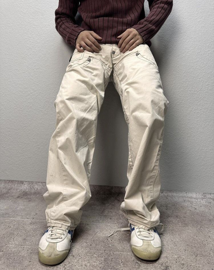 Japanese Brand Michiko Koshino Style G Star Raw Bondage Cargo Pants Vintage Size US 31 - 1 Thumbnail