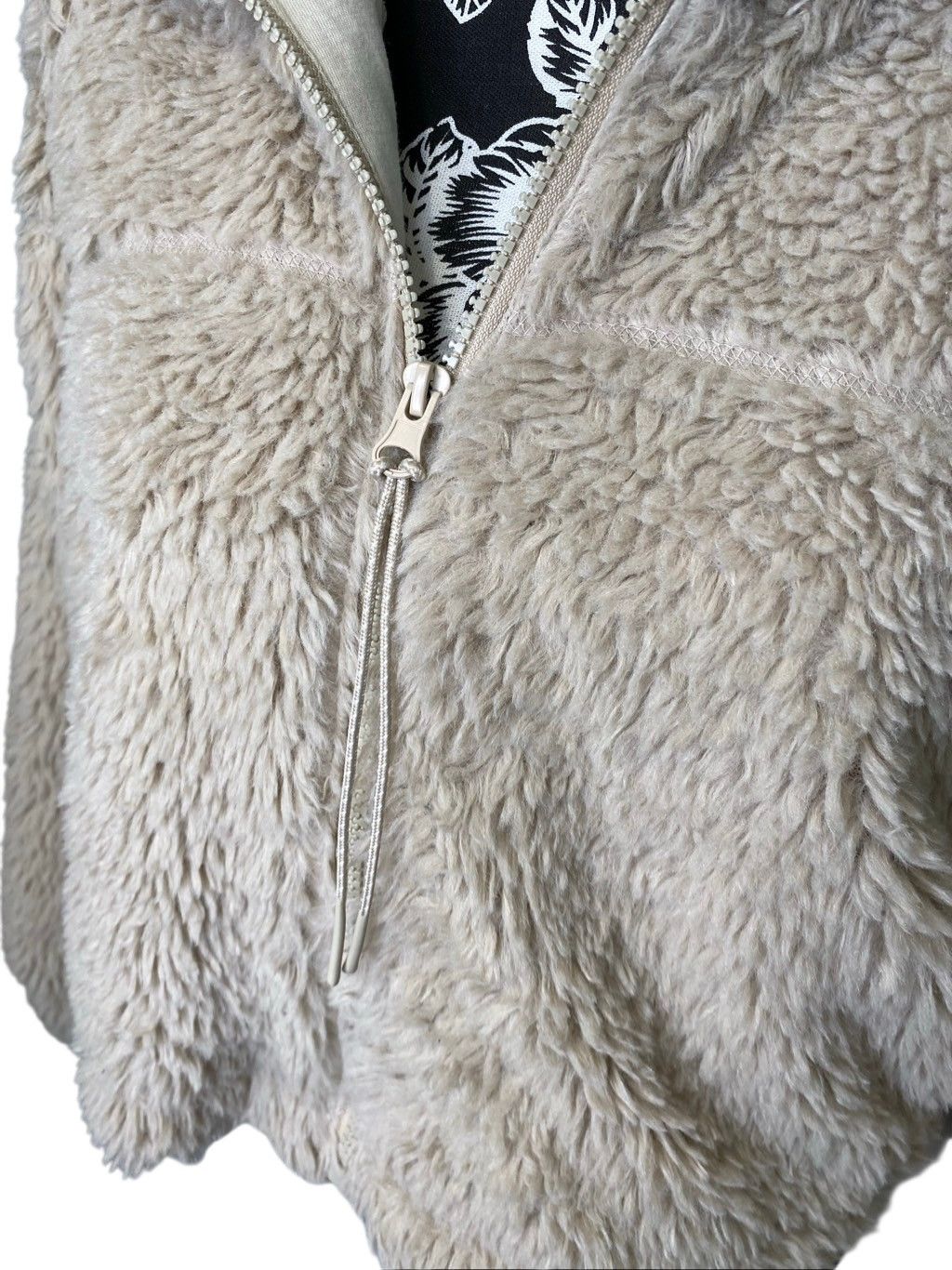 Bdg Nwt BDG Urban Outfitters Sherpa Fleece Hoodie Jacket Cropped Size S / US 4 / IT 40 - 5 Thumbnail