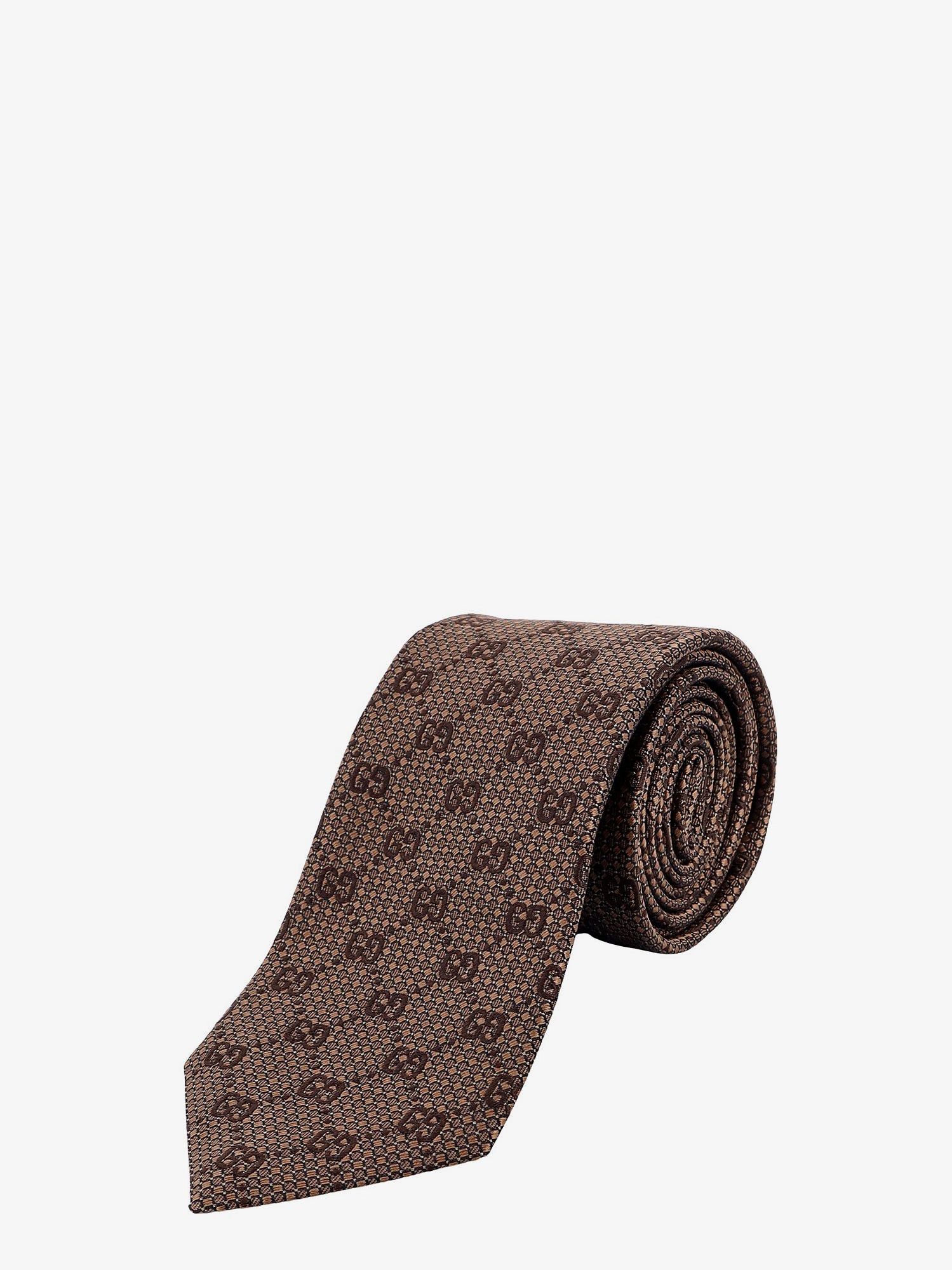 Gucci Tie Man Brown Bowties E Ties, Men's Product Image