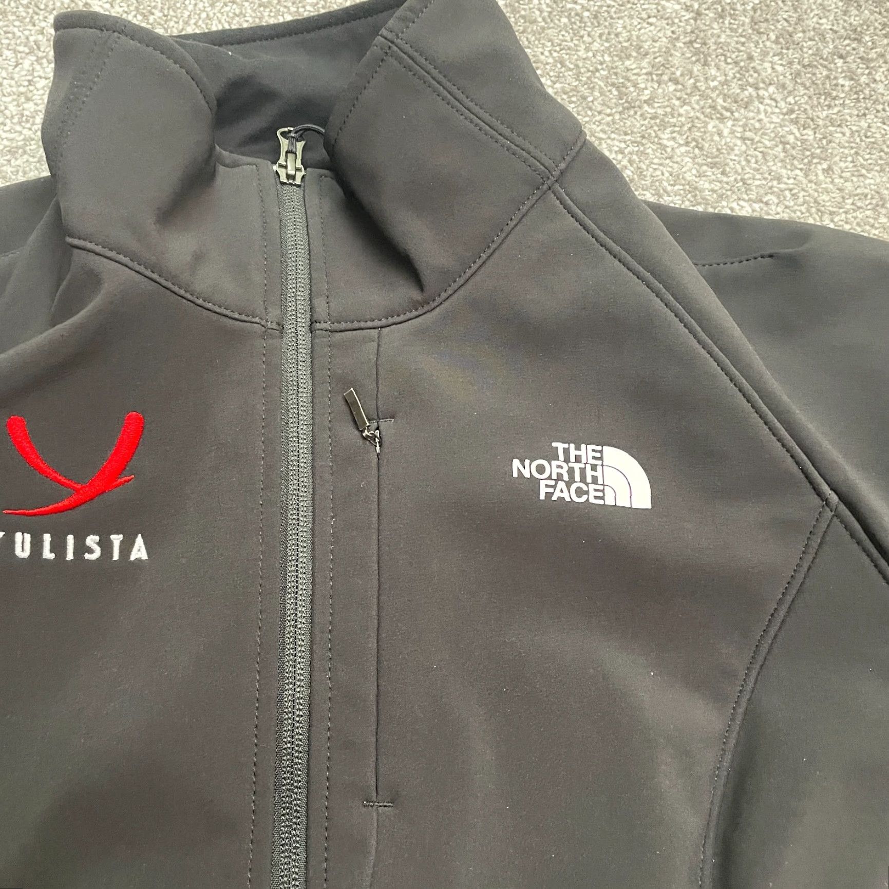 The North Face The North Face Windwall Barrier Softshell Jacket Womens Large Black Outdoor Hike Size L / US 10 / IT 46 - 5 Thumbnail
