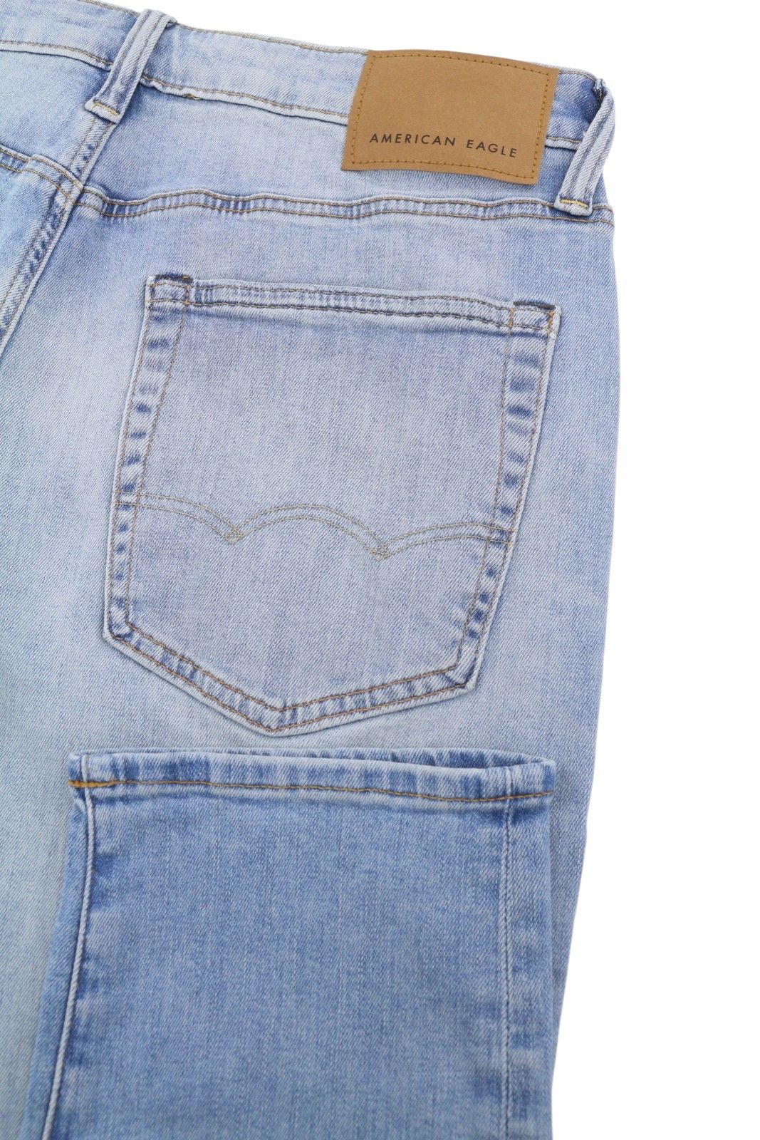 American Eagle Outfitters AIRFLEX+ W32/L30 Light Wash Jeans 88991 Size US 32 / EU 48 - 5 Thumbnail