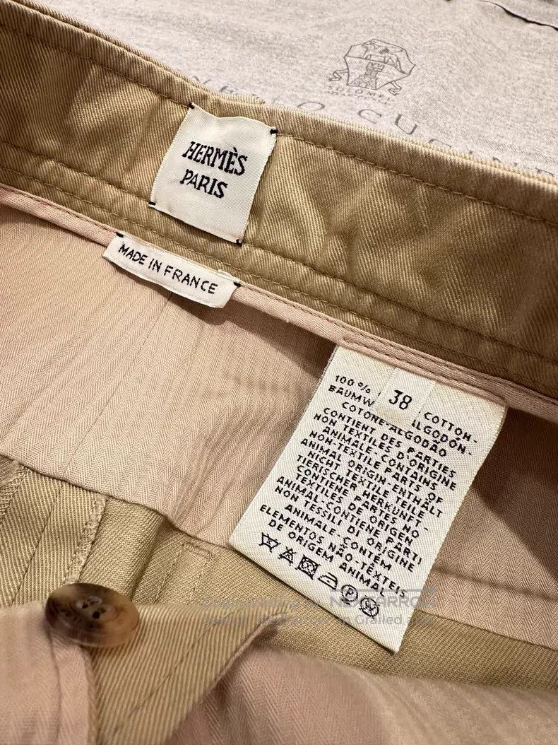 Hermes Hermes Trousers Size 25" / US 0 / IT 36 - 4 Thumbnail