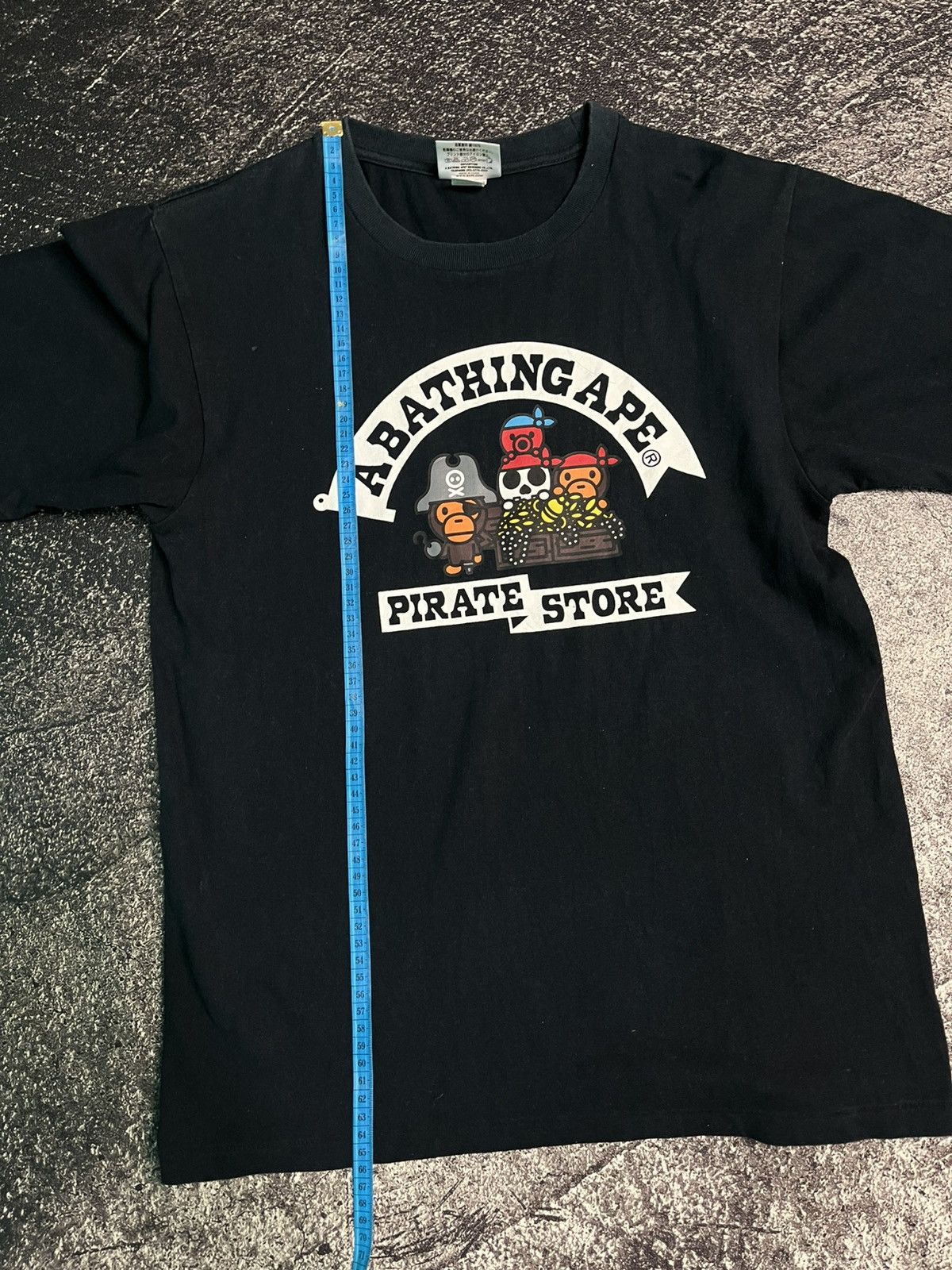 Bape Bape Pirate Store Black T-Shirts Size US S / EU 44-46 / 1 - 4 Thumbnail