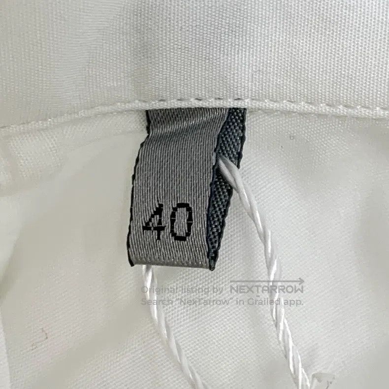 Dior Dior White cotton lapel single-breasted long-sleeved shirt Size US M / EU 48-50 / 2 - 6 Thumbnail
