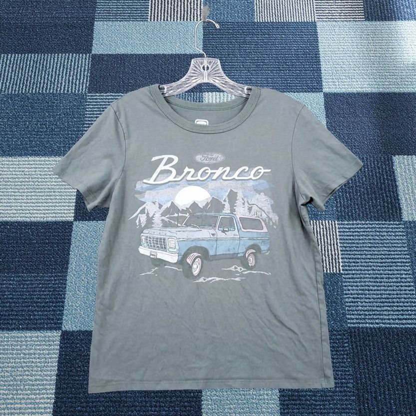 Ford Ford Ford Bronco T Shirt Mens S Small Green Road Car Graphic Print Short Sleeve Tee Size US S / EU 44-46 / 1 - 1 Thumbnail