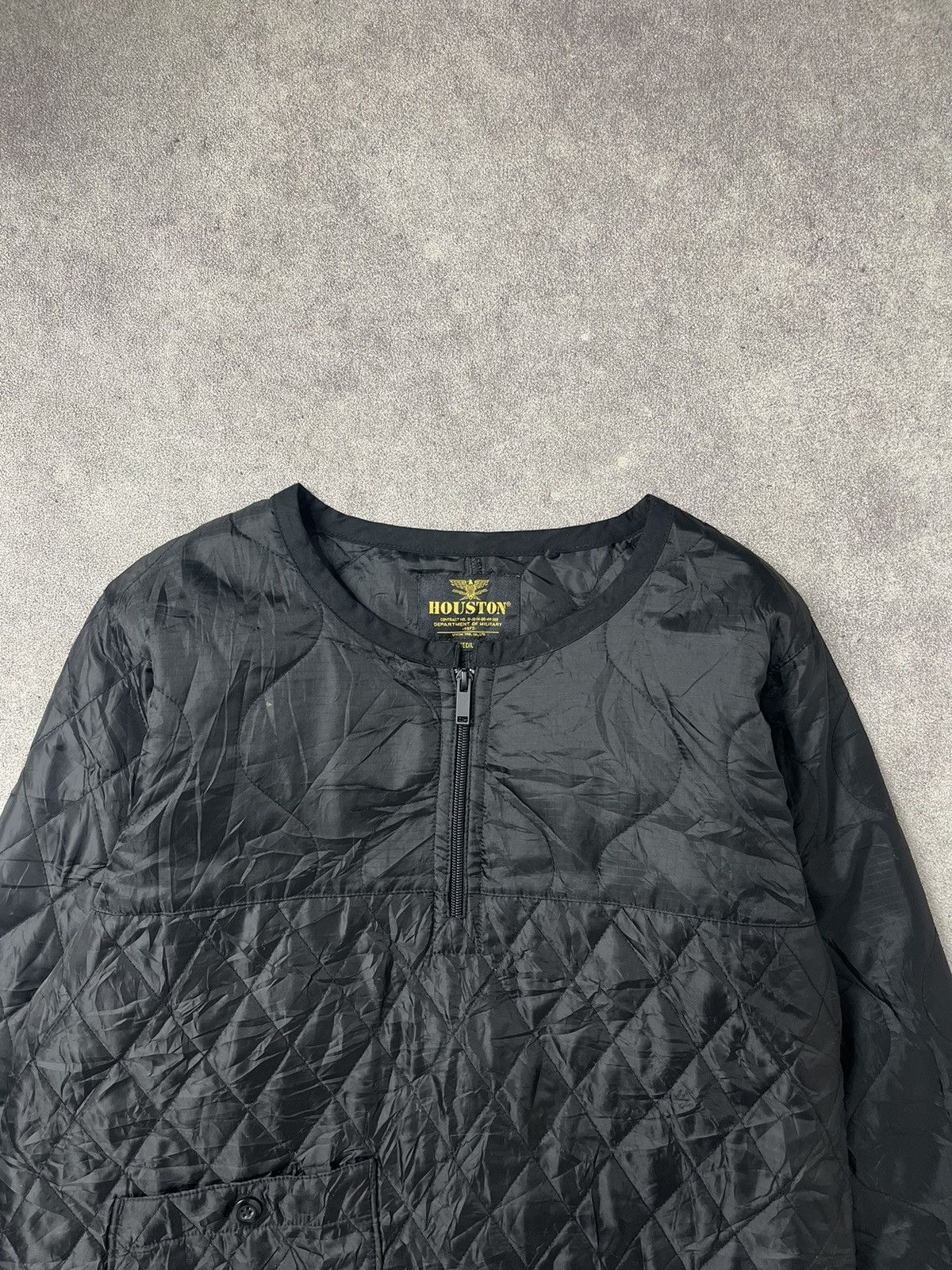 Warehouse HOUSTON panel remake pullover liner with military quilted Size US M / EU 48-50 / 2 - 4 Thumbnail