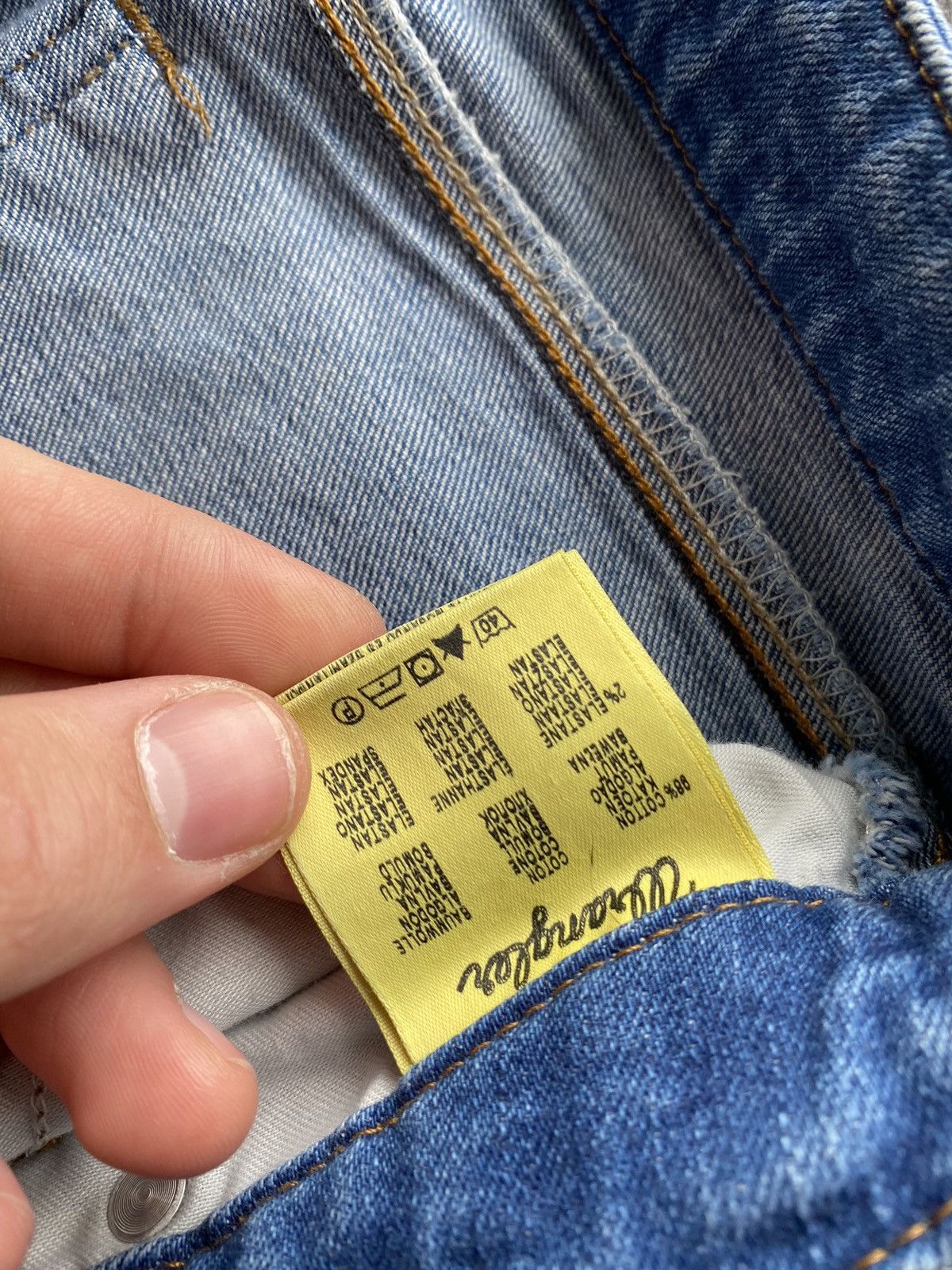 Wrangler 🔥Vntg Wrangler Sexy Bootcut Wom Jeans blue y2k 31 western Size 31" - 14 Thumbnail