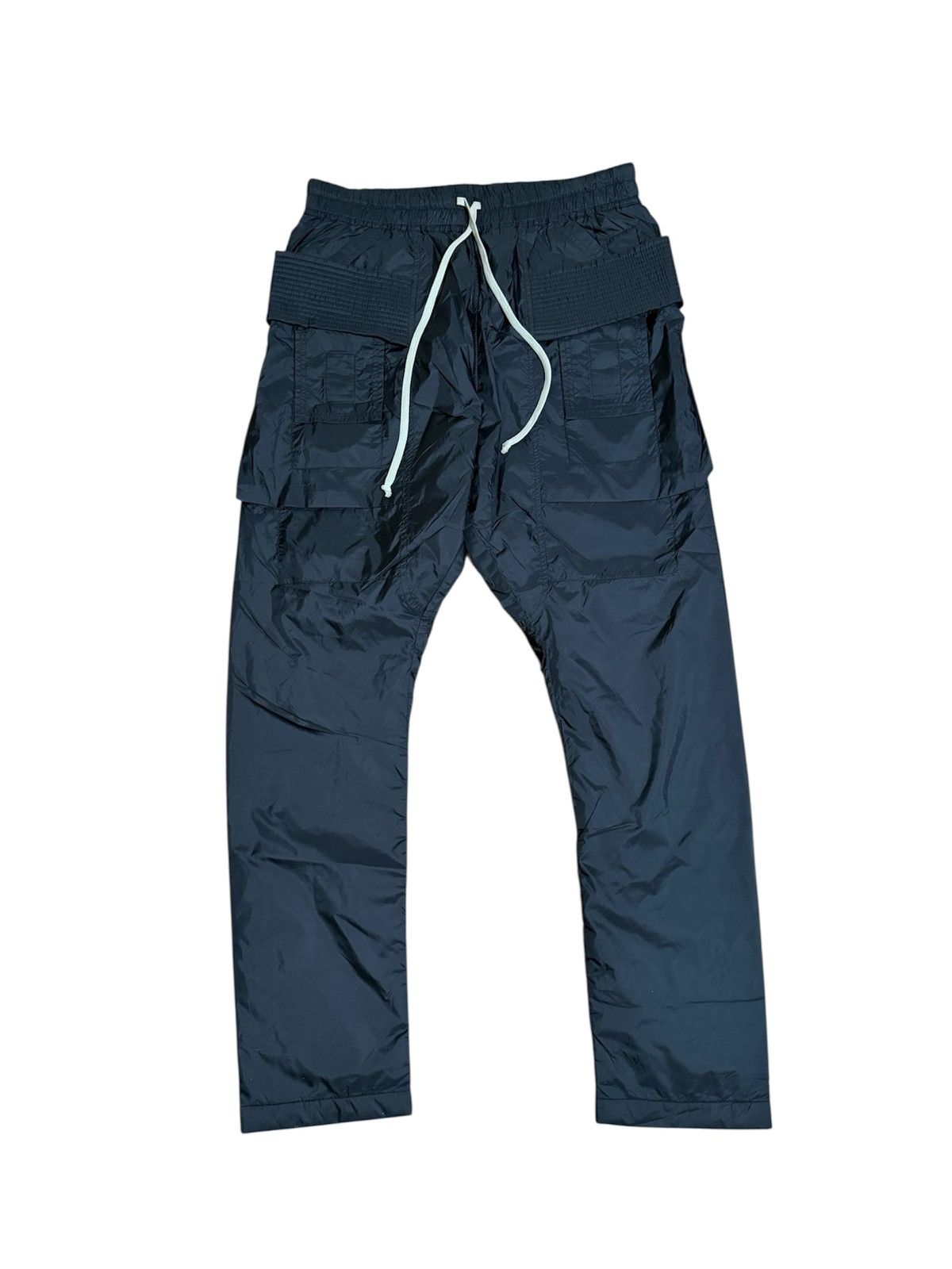 Rick Owens Drkshdw 🔥Rick Owens DRKSHDW Nylon Creatch Cargo Drawstring Pants Size US 34 / EU 50 - 1 Thumbnail