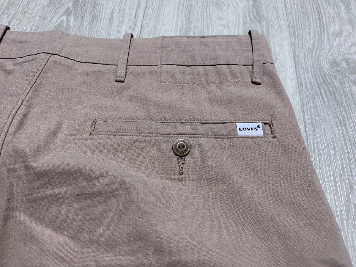 Levi's Vintage Clothing Levi’s Cotton Linen Sand Casual Chino Trousers Pants Size US 31 - 6 Thumbnail
