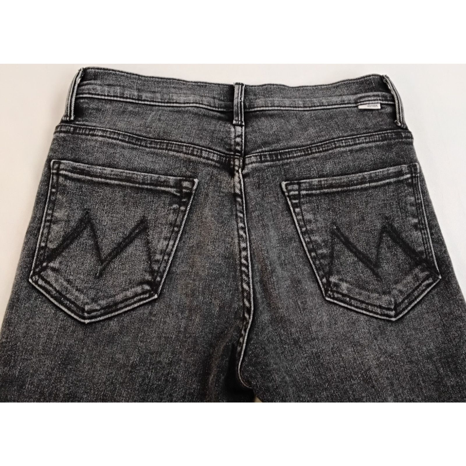 MOTHER Mother The Stunner Zip Ankle Step Fray Jeans 27" Train Stops Size 27" / US 4 / IT 40 - 5 Thumbnail