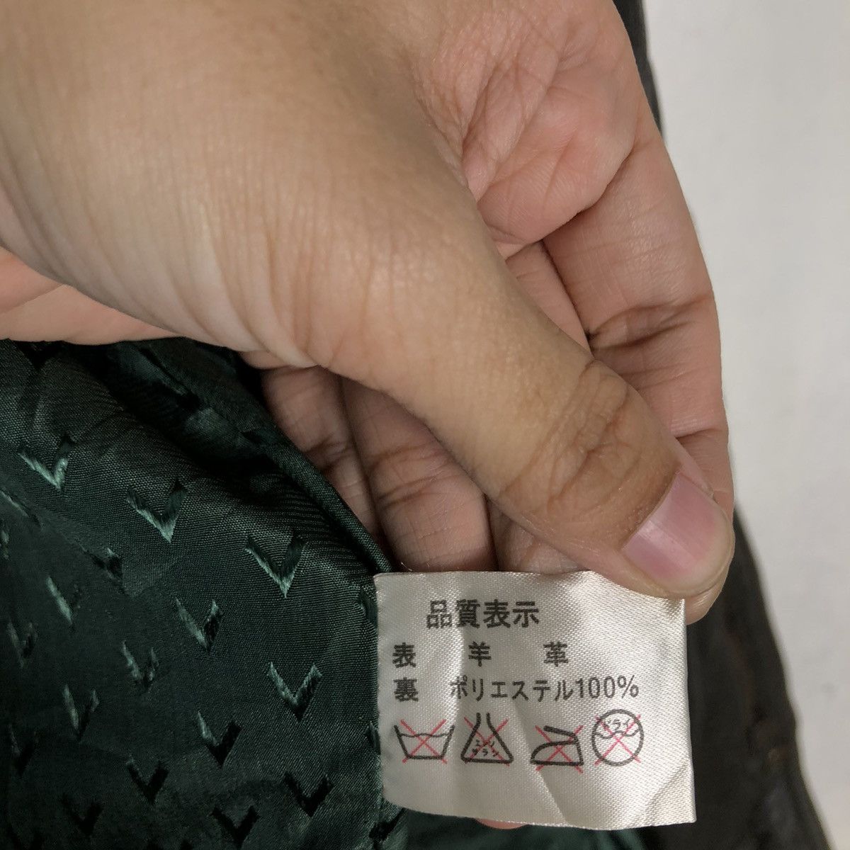Japanese Brand 🔥Vtg Leather Jacket Biker Bondage Cargo Issey Miyake Japan Size US L / EU 52-54 / 3 - 18 Thumbnail