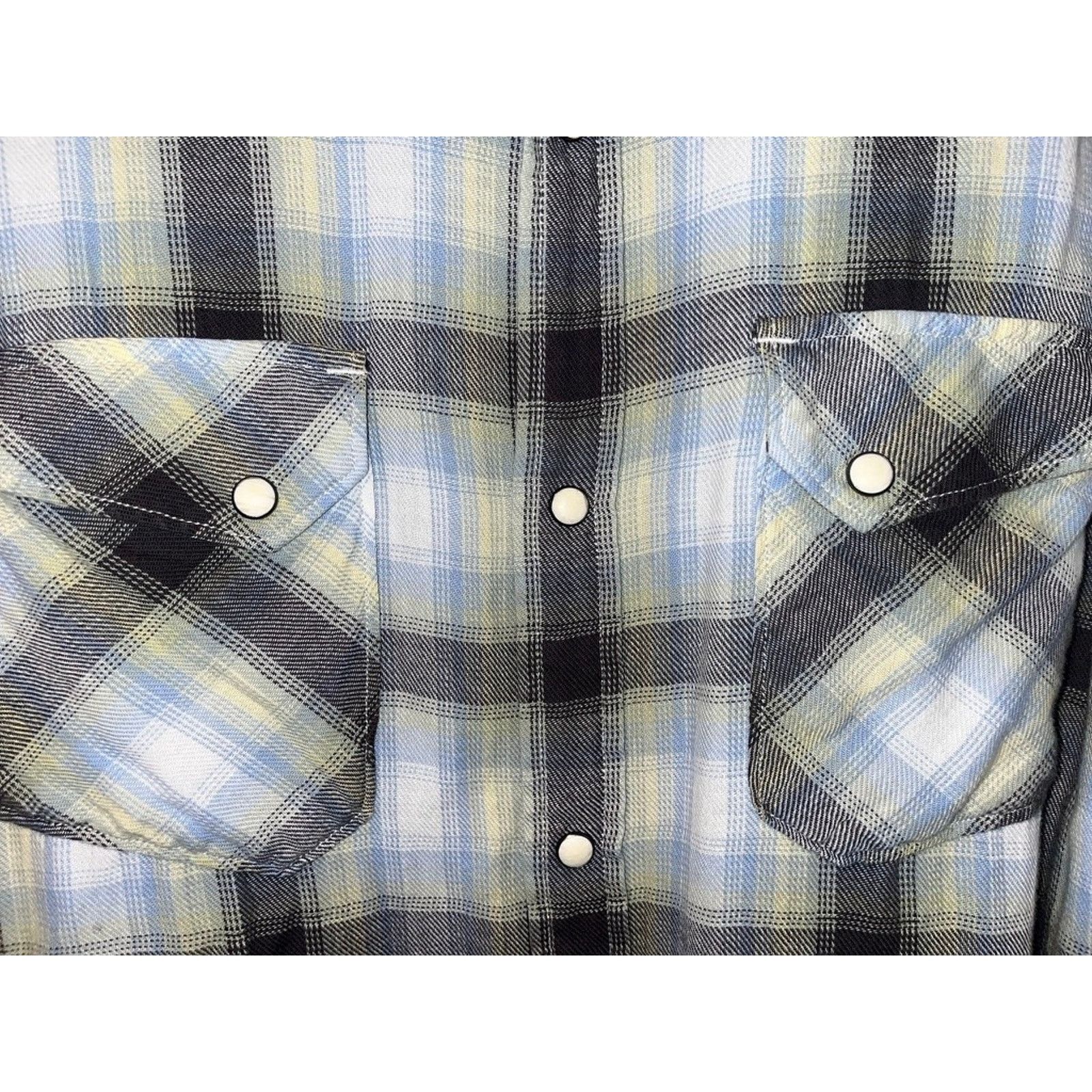Denim & Supply Ralph Lauren Denim & Supply Ralph Lauren Western Pearl Snap Shirt XL Size US XL / EU 56 / 4 - 8 Thumbnail