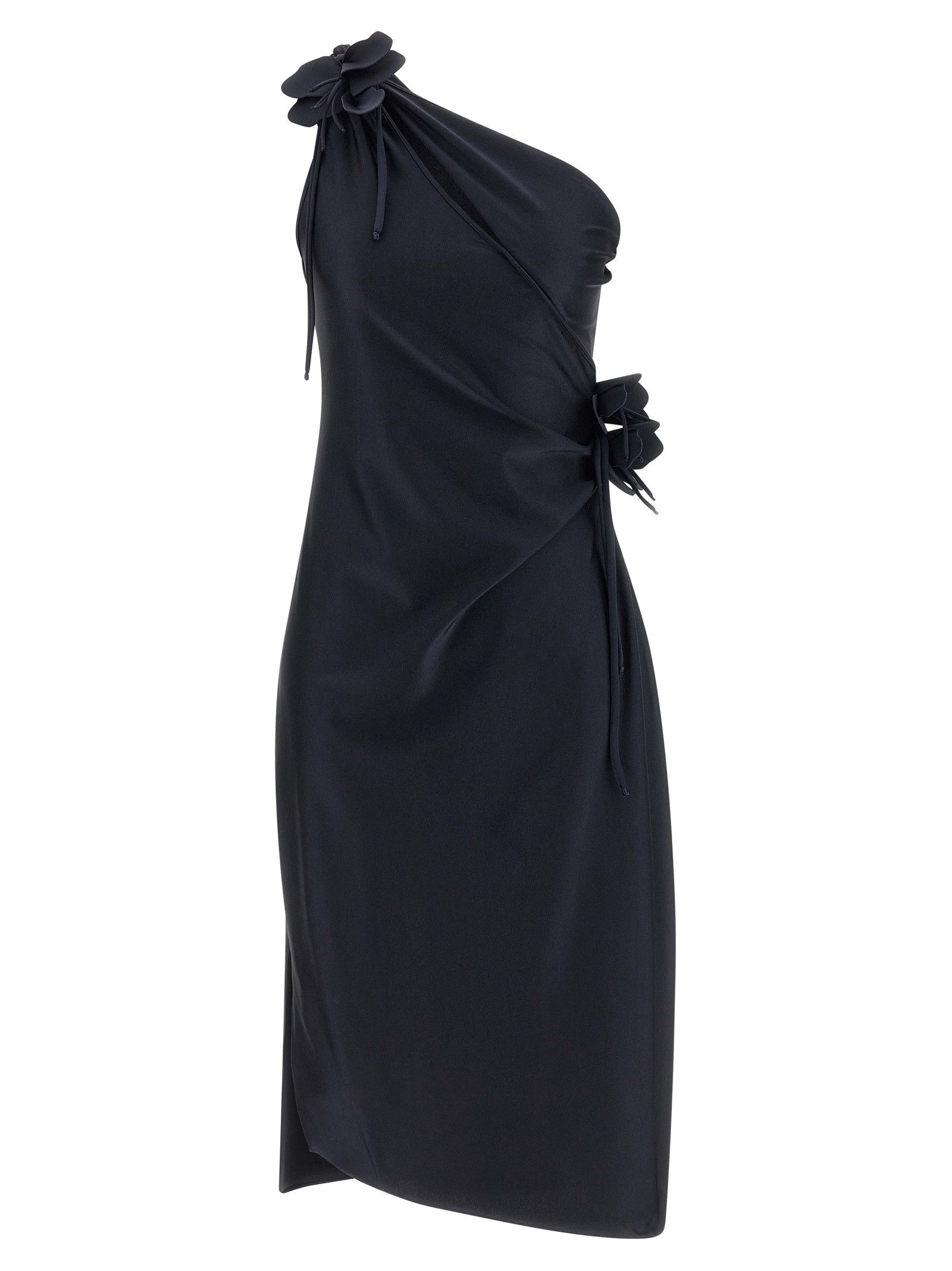 'Asymmetric Mini Flower' Dress