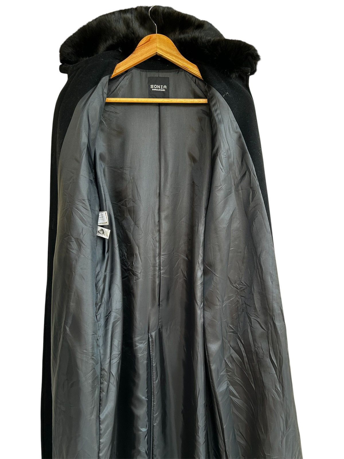 Sonia Rykiel Sonia Rykiel Wool Long Jacket Size XS / US 0-2 / IT 36-38 - 4 Thumbnail