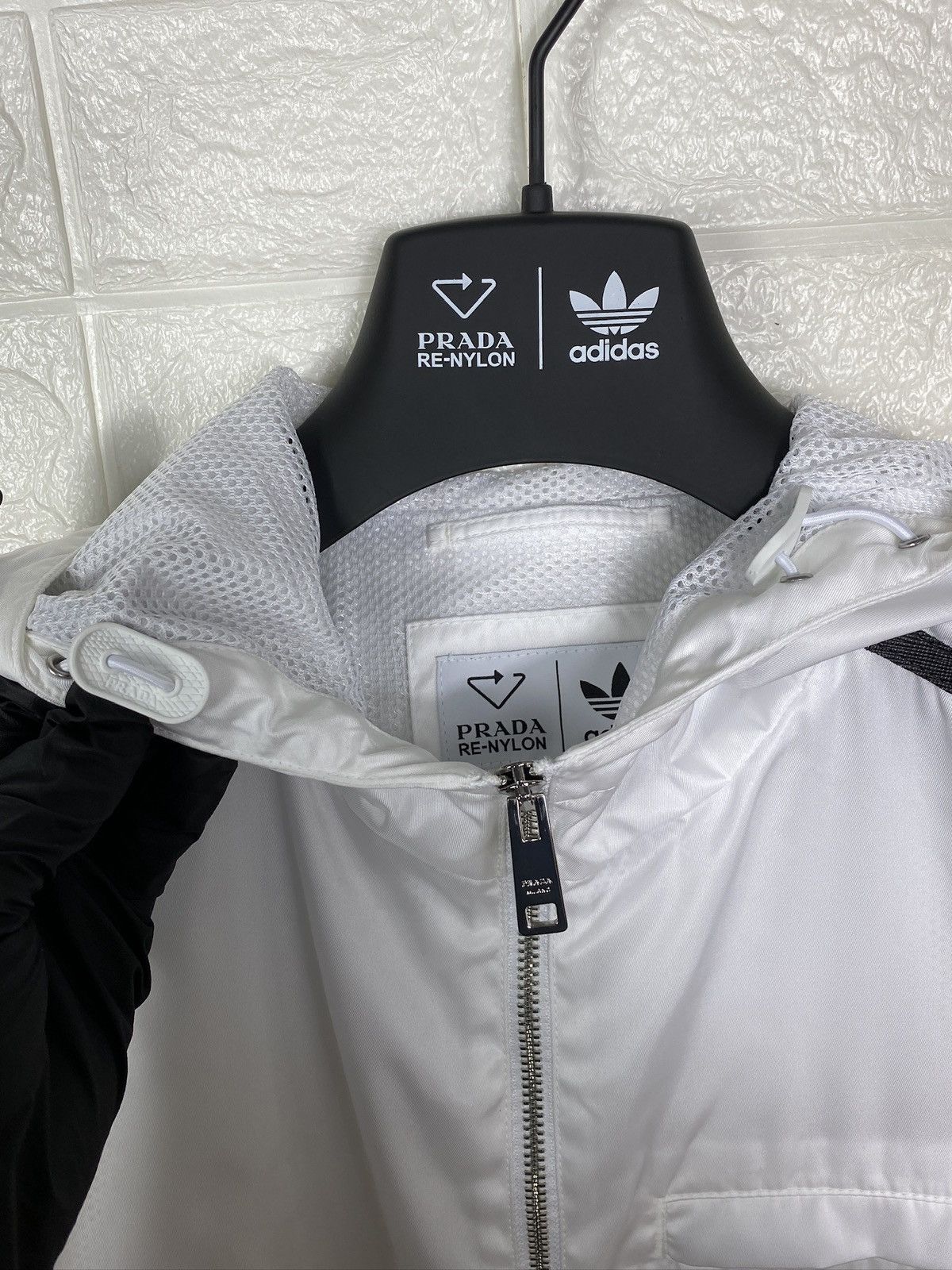 Adidas × Prada Adidas x Prada Re-Nylon Hooded Track Jacket Size US M / EU 48-50 / 2 - 9 Thumbnail
